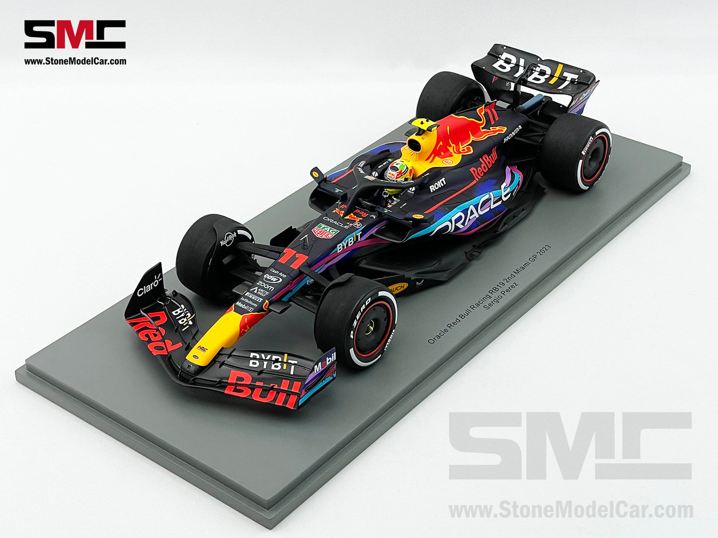 Red Bull F1 RB19 #11 Sergio Perez US Miami GP 2023 Special Livery Spark 1:18 18S896
