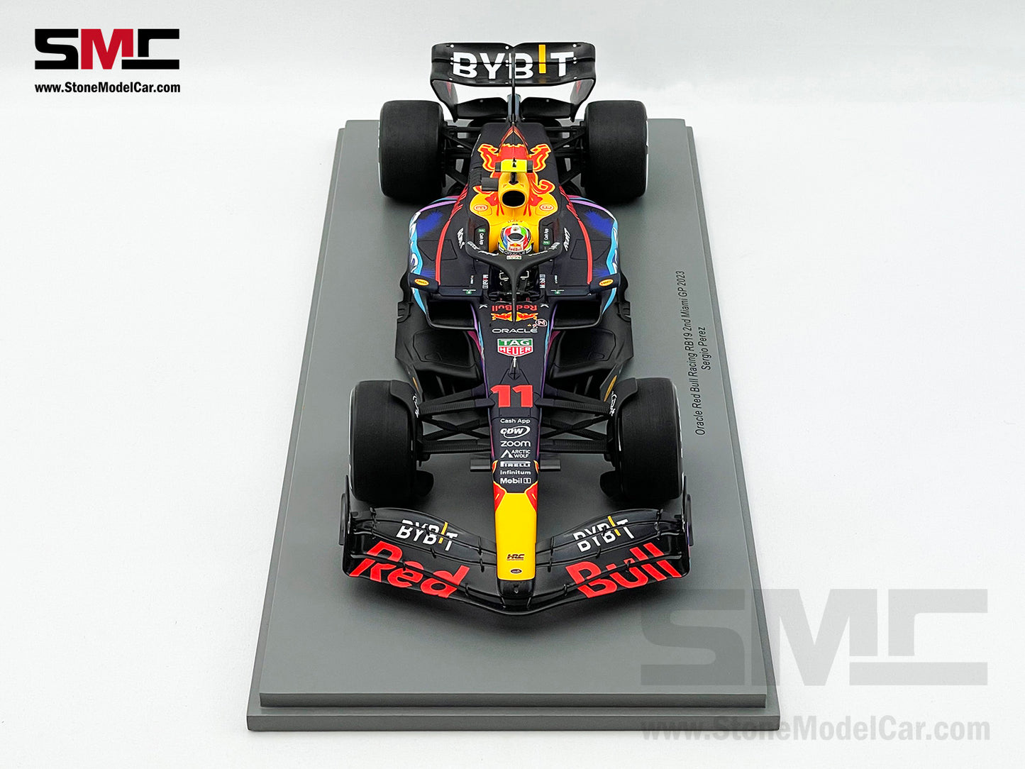 Red Bull F1 RB19 #11 Sergio Perez US Miami GP 2023 Special Livery Spark 1:18 18S896