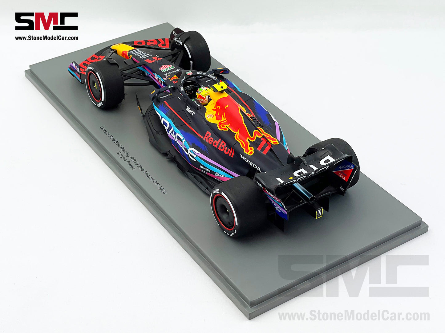 Red Bull F1 RB19 #11 Sergio Perez US Miami GP 2023 Special Livery Spark 1:18 18S896