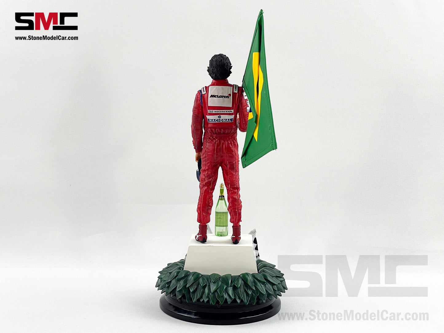 Mclaren F1 MP4/6 #1 Ayrton Senna Brazil GP 1991 World Champion Iron Studios 1:10 Figure