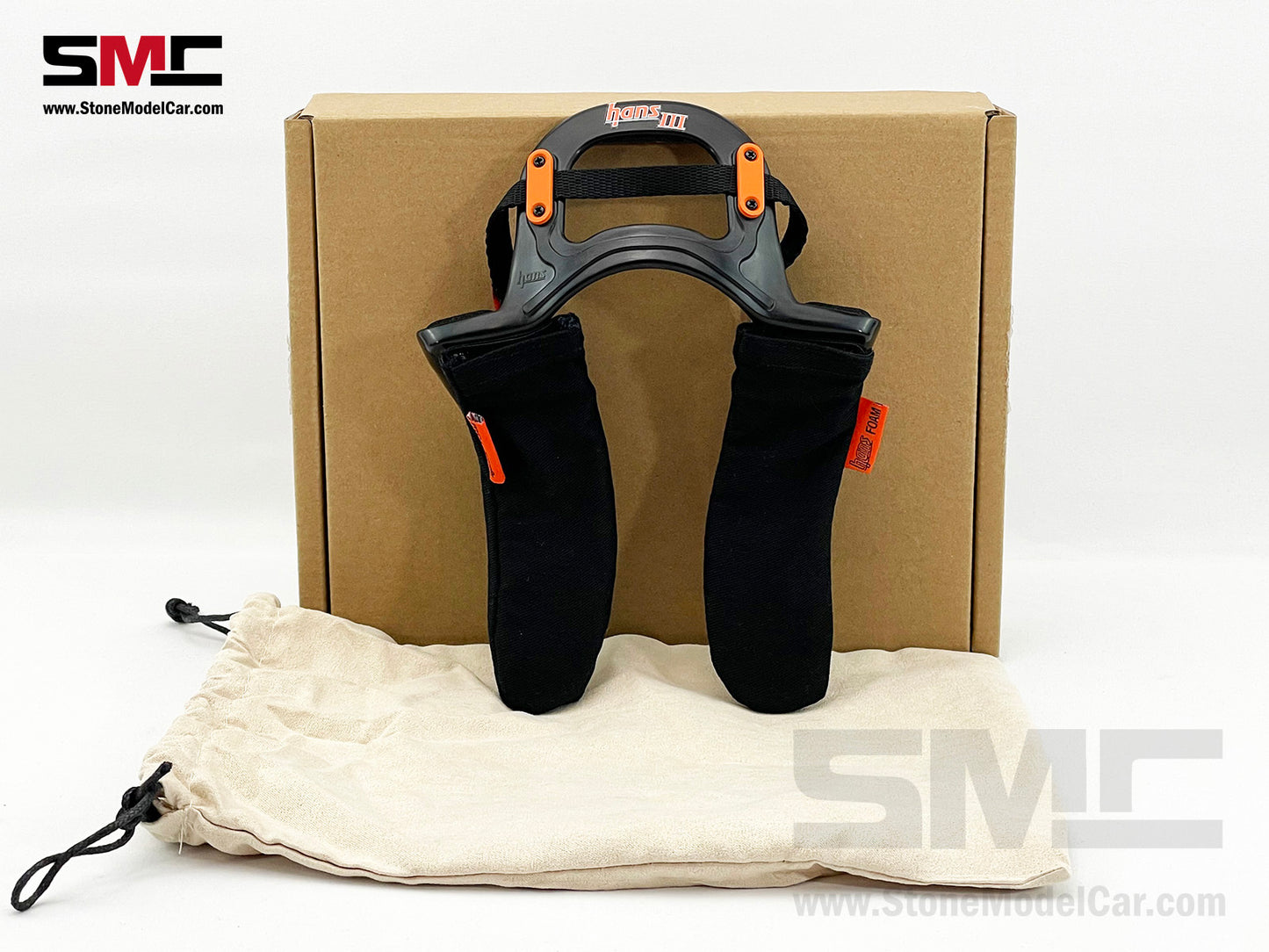 F1 1/2 Hans Device for Formula 1 BELL & Schuberth 1:2 Mini Helmet - Helmet NOT Included