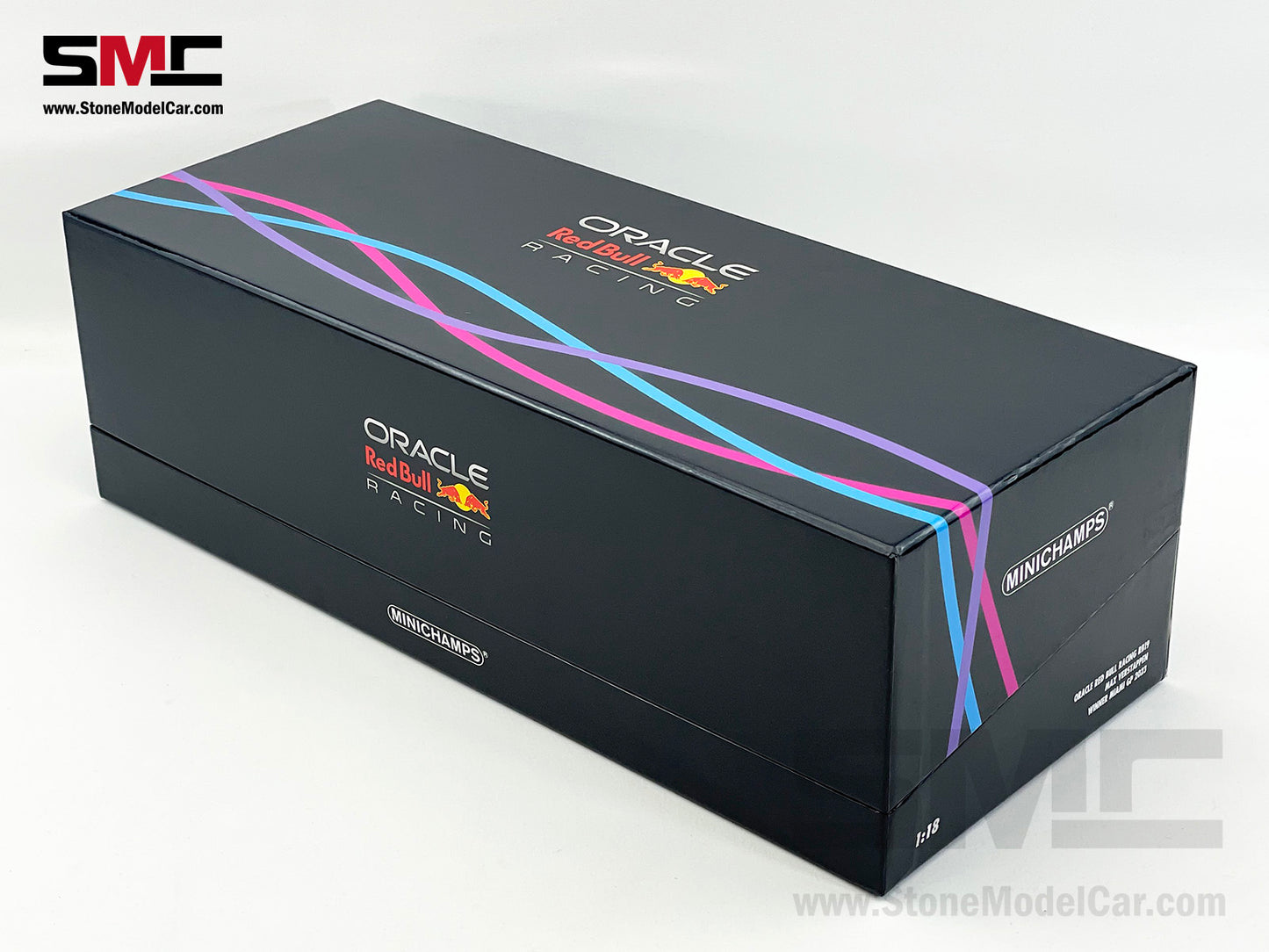 Red Bull F1 RB19 #1 Max Verstappen Winner US Miami GP 2023 World Champion 1:18 MINICHAMPS Gift