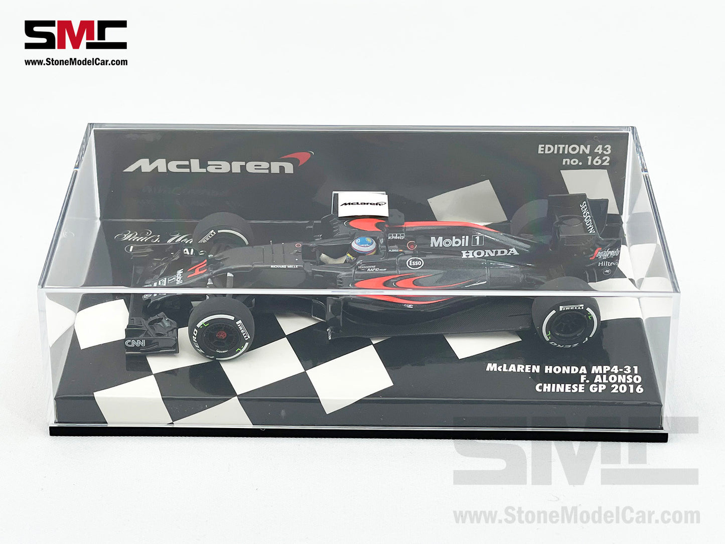McLaren F1 MP4-31 #14 Fernando Alonso Chinese GP 2016 1:43 MINICHAMPS 530164314
