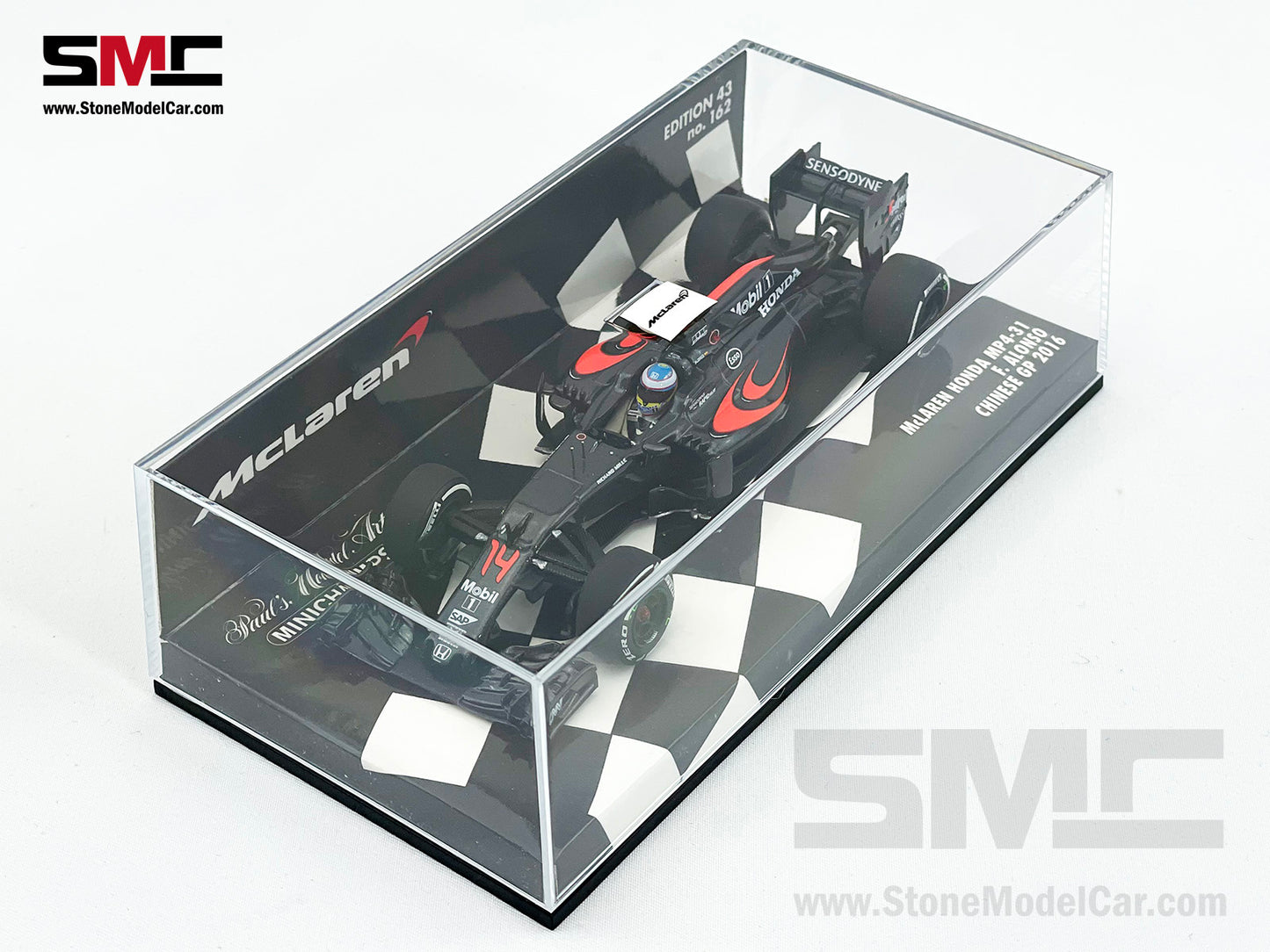 McLaren F1 MP4-31 #14 Fernando Alonso Chinese GP 2016 1:43 MINICHAMPS 530164314