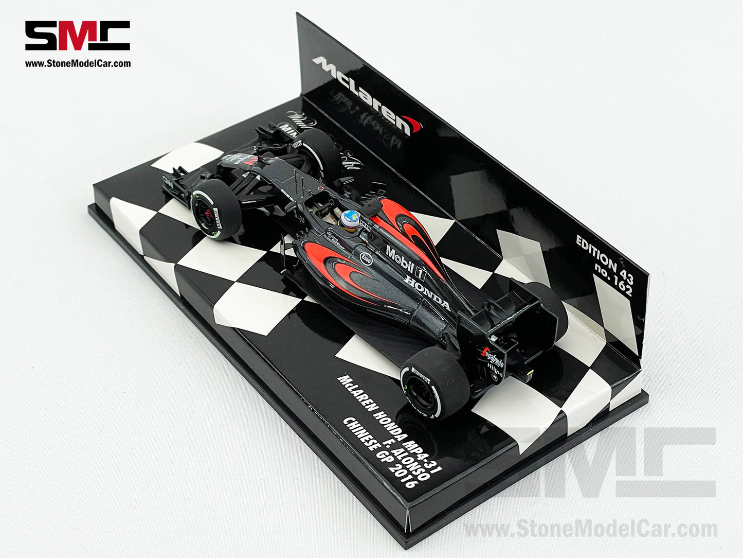 McLaren F1 MP4-31 #14 Fernando Alonso Chinese GP 2016 1:43 MINICHAMPS 530164314