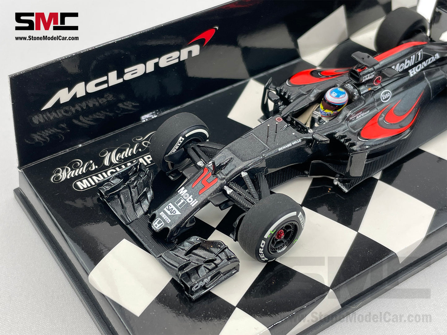 McLaren F1 MP4-31 #14 Fernando Alonso Chinese GP 2016 1:43 MINICHAMPS 530164314