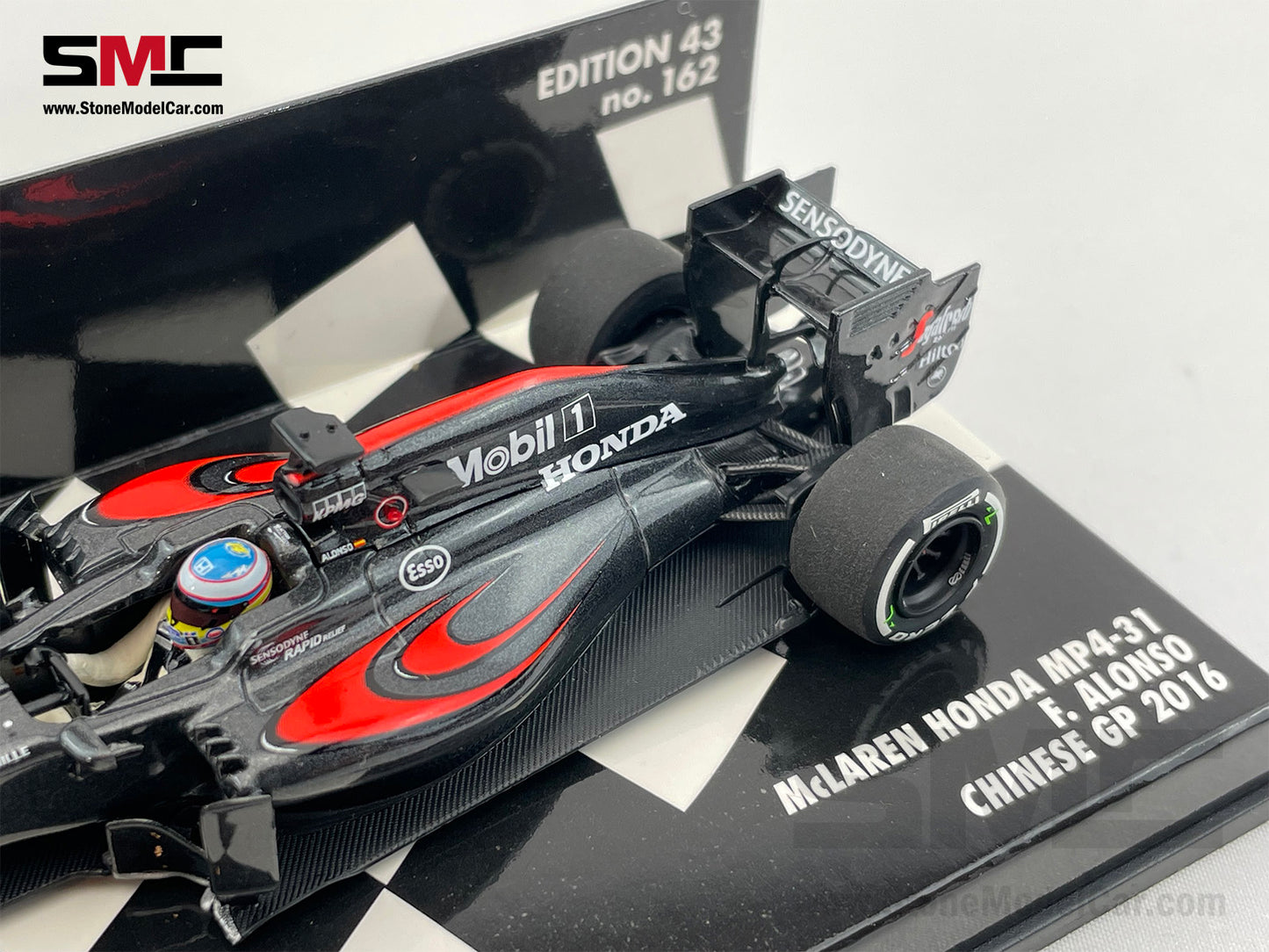 McLaren F1 MP4-31 #14 Fernando Alonso Chinese GP 2016 1:43 MINICHAMPS 530164314