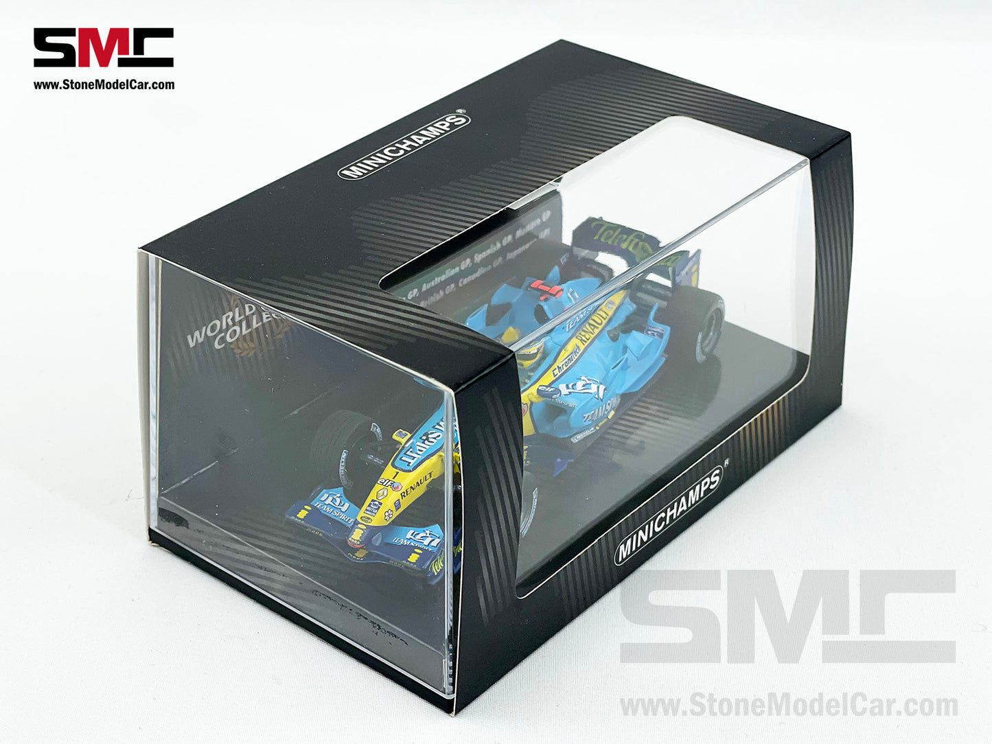 Renault F1 R26 #1 Fernando Alonso Brazil GP 2006 2x Times World Champion 1:43 MINICHAMPS
