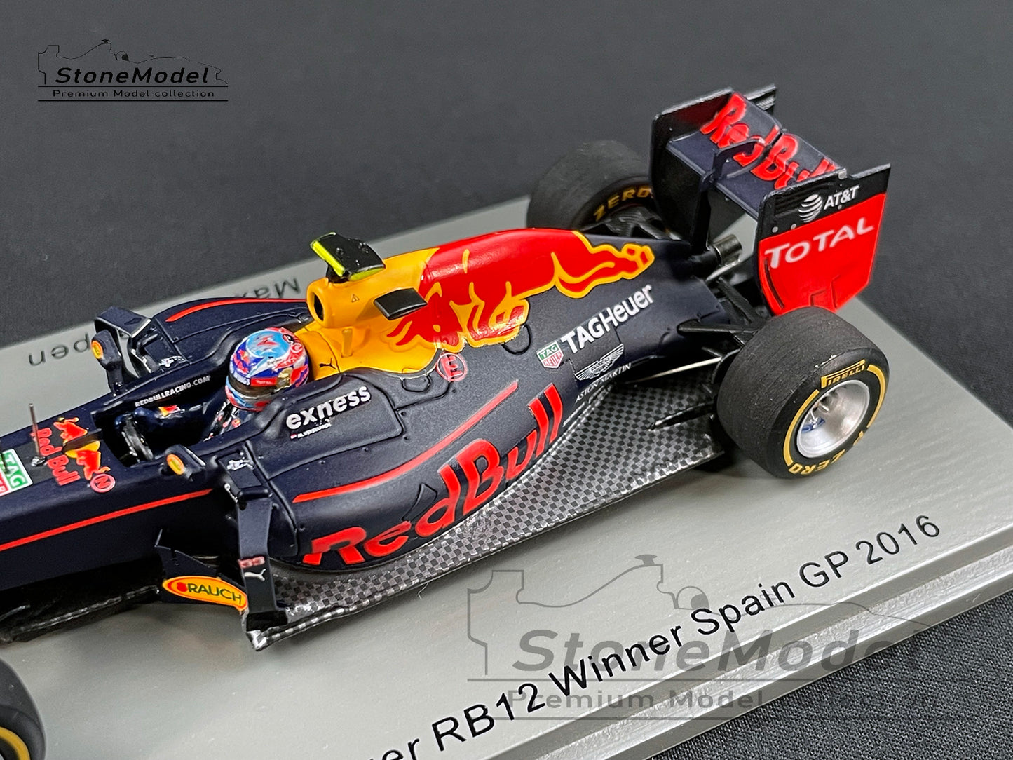 Red Bull F1 RB12 #33 Max Verstappen 1st Career Win Spanish 2016 1:43 Spark S5019