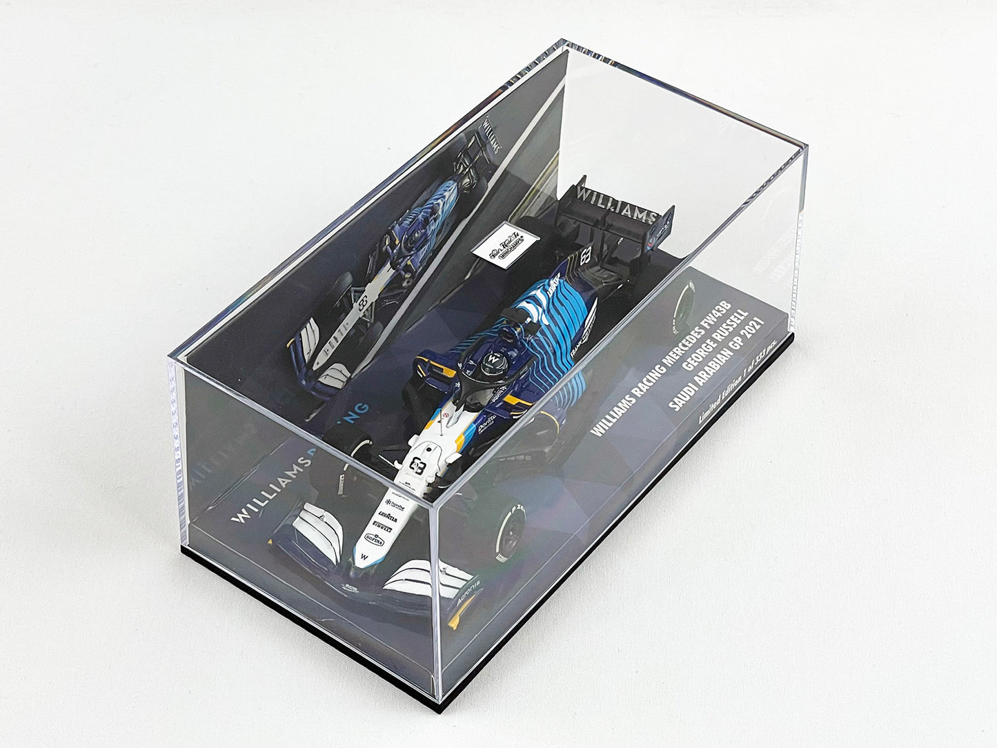 Williams F1 FW43B #63 George Russell Saudi Arabian GP 2021 1:43 MINICHAMPS