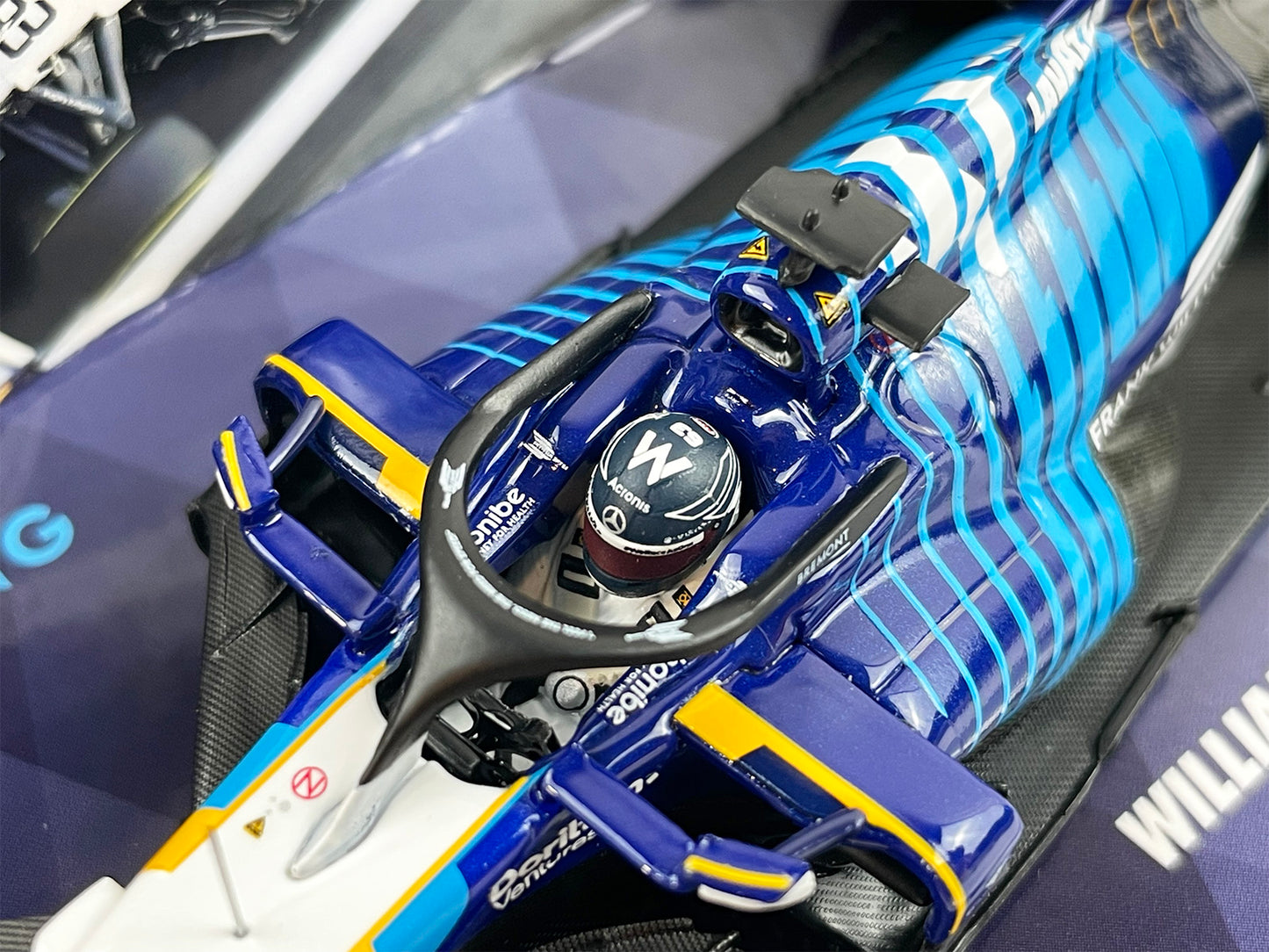 Williams F1 FW43B #63 George Russell Saudi Arabian GP 2021 1:43 MINICHAMPS