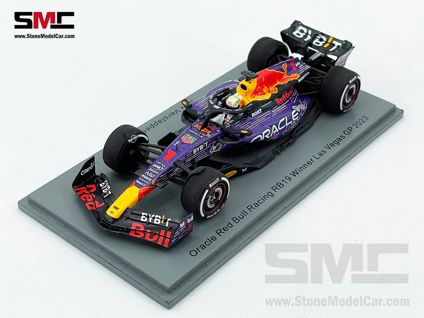 Red Bull F1 RB19 #1 Max Verstappen Winner US Las Vegas GP 2023 World Champion Spark 1:43 S8934