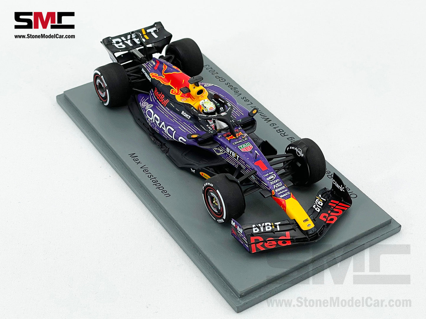 Red Bull F1 RB19 #1 Max Verstappen Winner US Las Vegas GP 2023 World Champion Spark 1:43 S8934