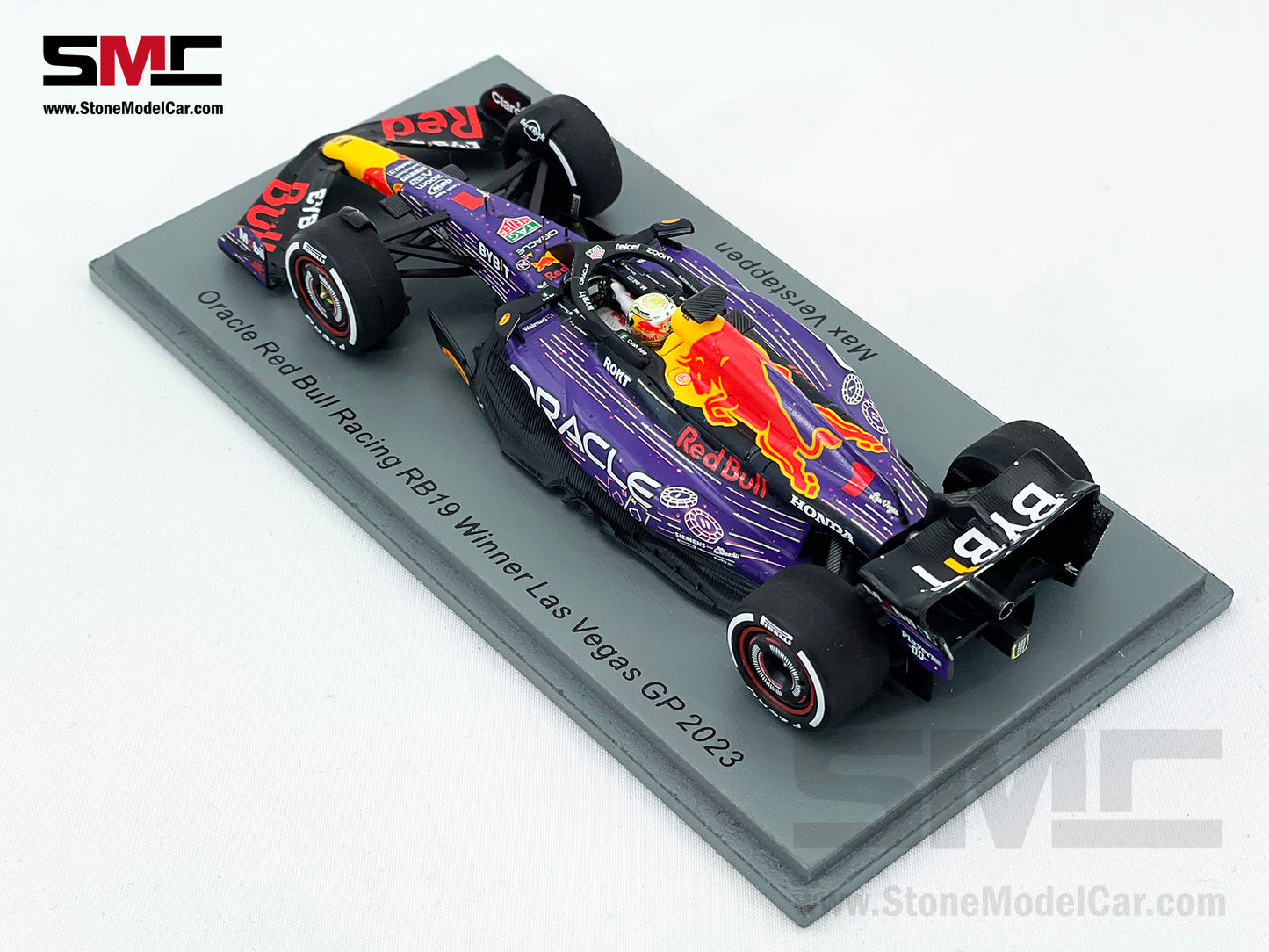 Red Bull F1 RB19 #1 Max Verstappen Winner US Las Vegas GP 2023 World Champion Spark 1:43 S8934
