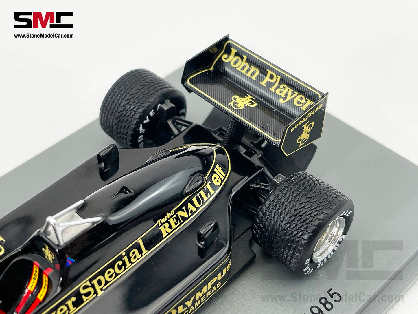 Lotus F1 97T #12 Ayrton Senna Belgian GP 1985 2nd Career Win 1:43 Spark with Decal