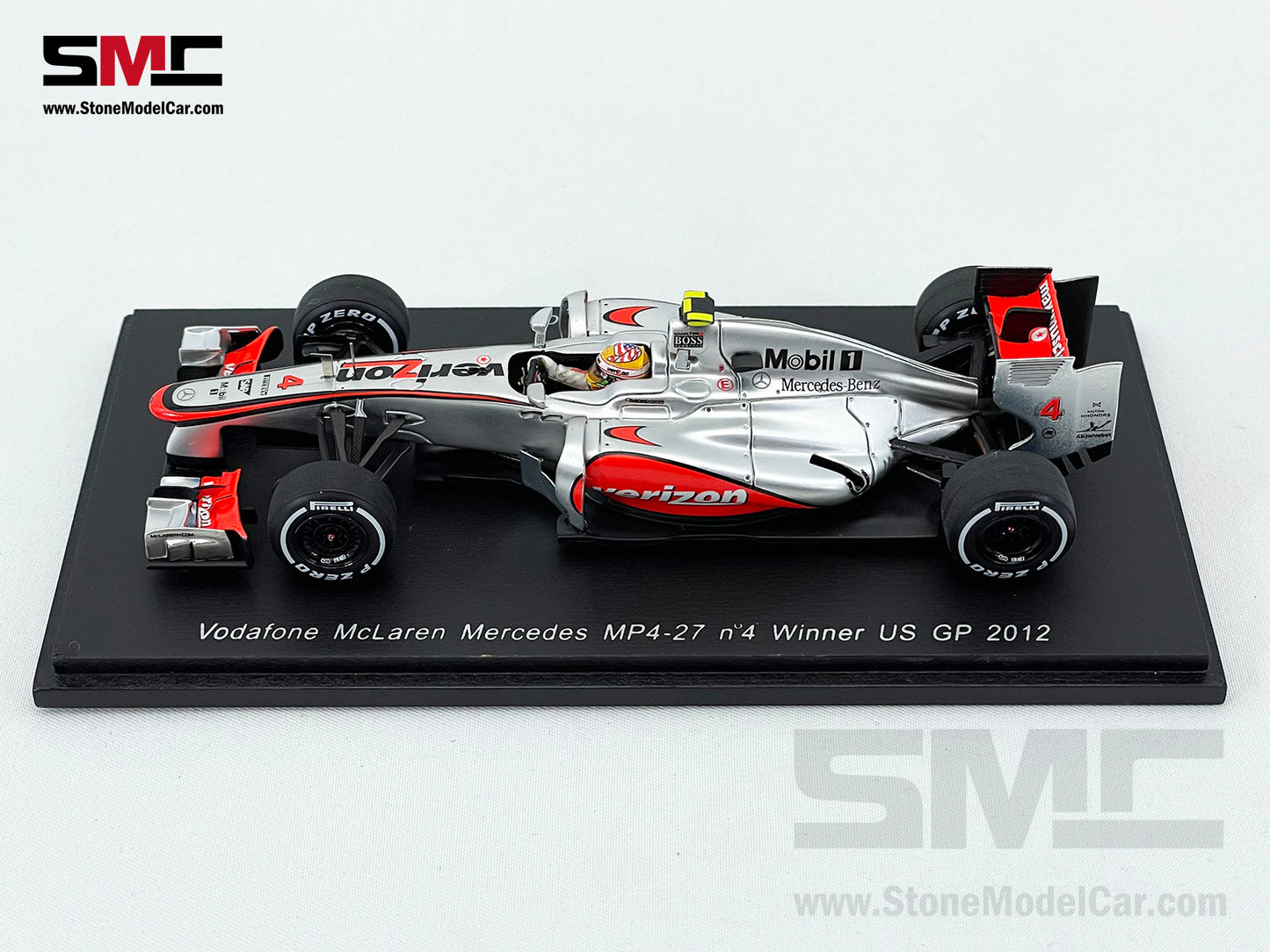 McLaren F1 MP4-27 #4 Lewis Hamilton US GP Austin 2012 Winner 1:43 Spark S3048