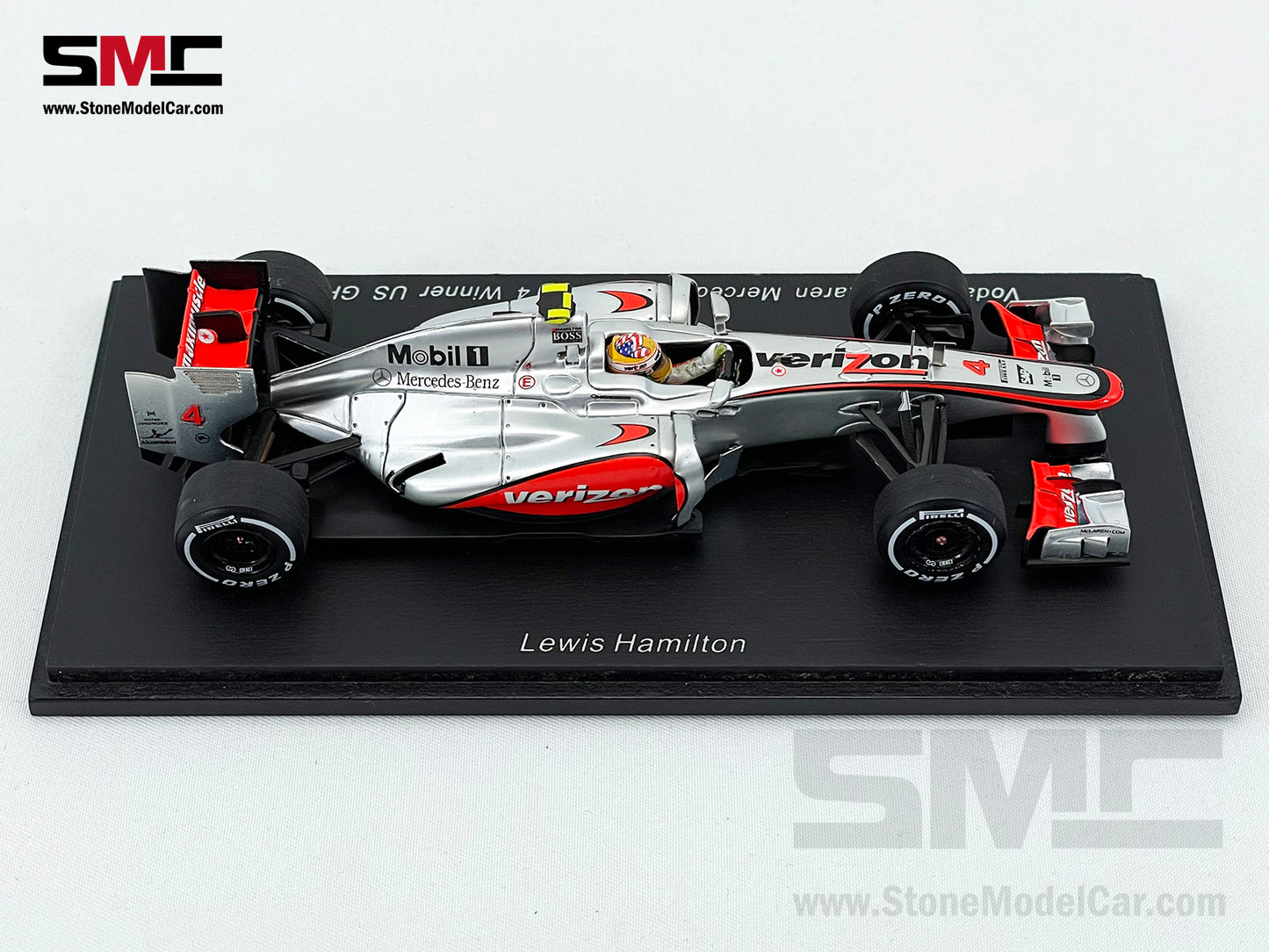 McLaren F1 MP4-27 #4 Lewis Hamilton US GP Austin 2012 Winner 1:43 Spark S3048