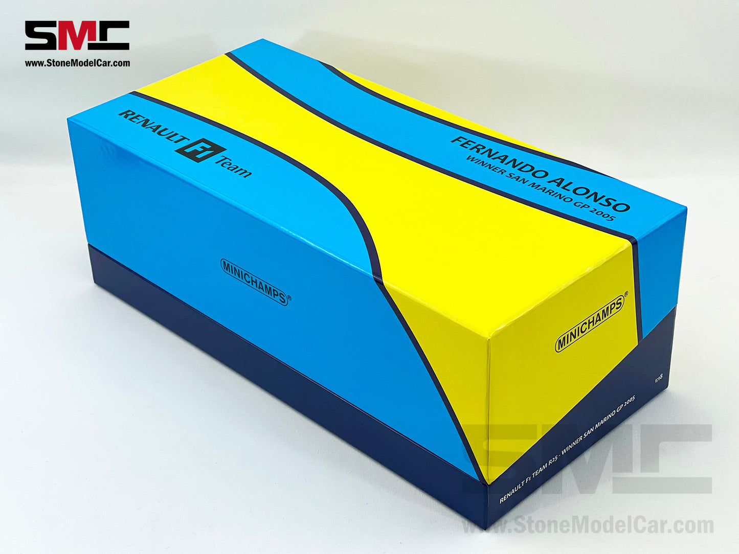 Renault F1 R25 #5 Fernando Alonso San Marino GP 2005 World Champion 1:18 MINICHAMPS Resin Edition