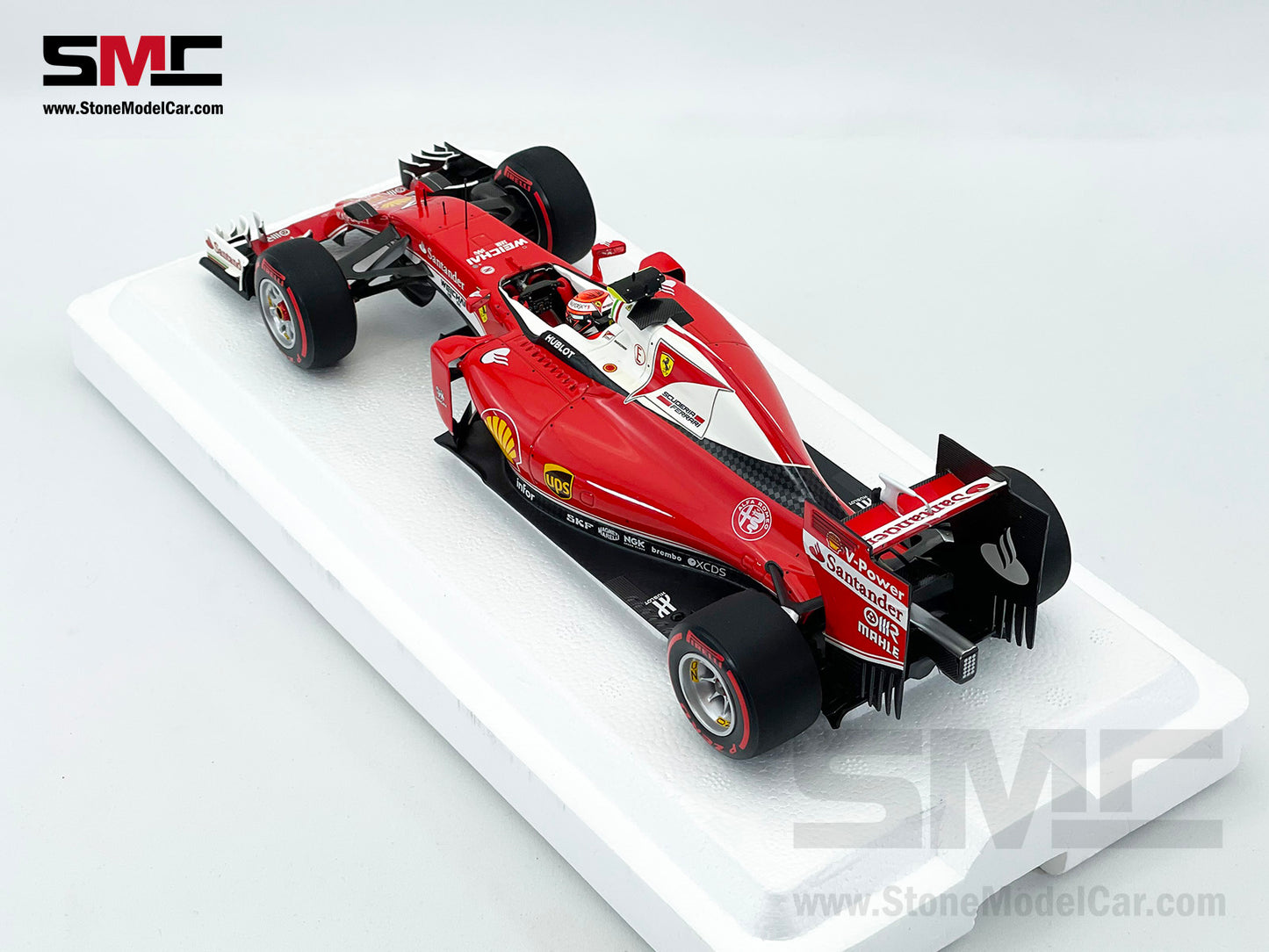 BBR 1:18 Ferrari F1 SF16-H #7 Kimi Raikkonen China GP 2016 BBR181617 Diecast Gift