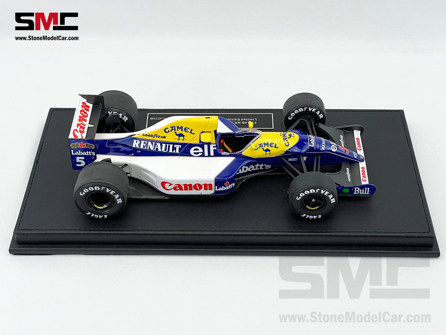 Williams F1 FW14B #5 Nigel Mansell 1992 World Champion 1:18 GP Replicas with CAMEL Decal