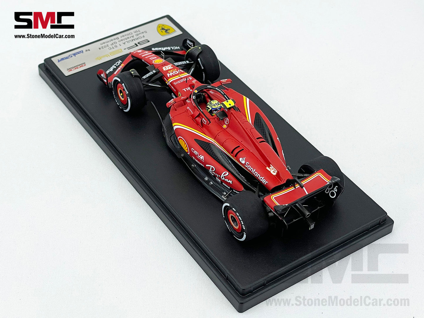 Ferrari F1 SF-24 #38 Oliver Bearman Saudi Arabia GP 2024 1st Career Point Looksmart 1:43 LSF1058