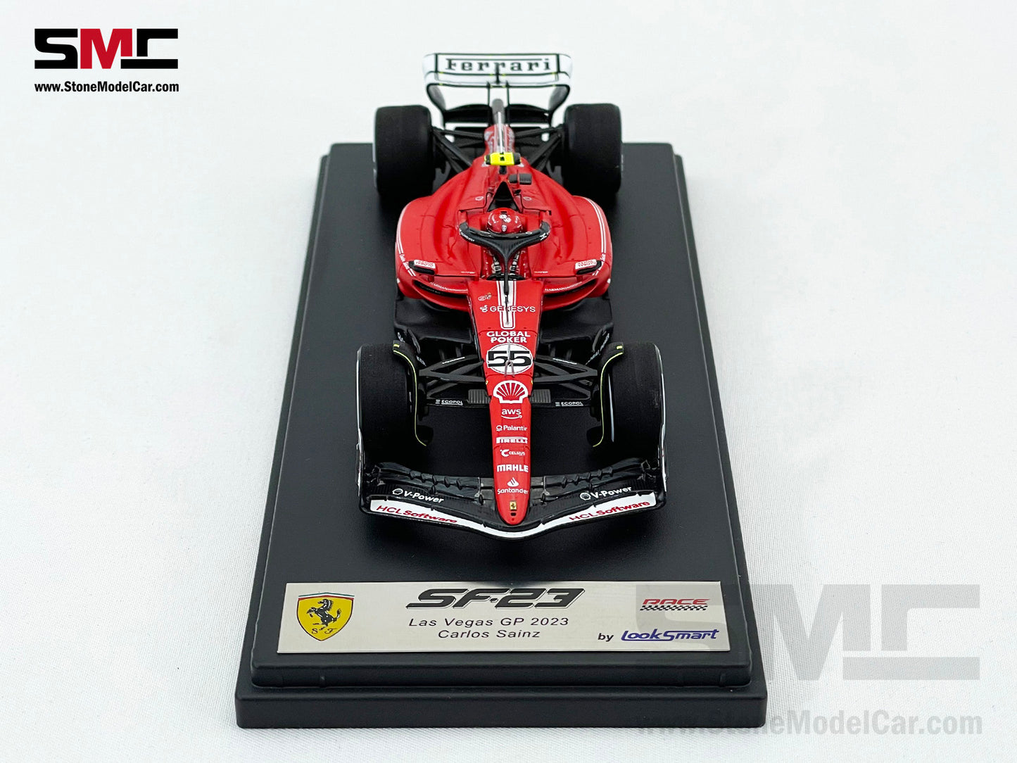 Ferrari F1 SF-23 #55 Carlos Sainz Las Vegas GP 2023 LookSmart 1:43 LSF1050