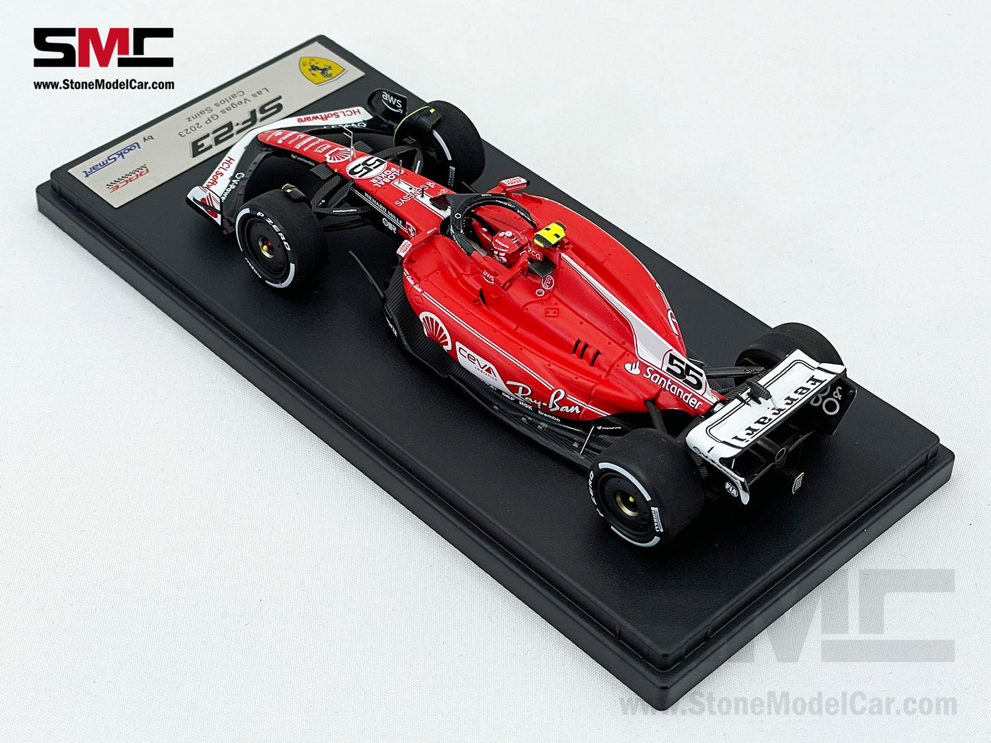 Ferrari F1 SF-23 #55 Carlos Sainz Las Vegas GP 2023 LookSmart 1:43 LSF1050