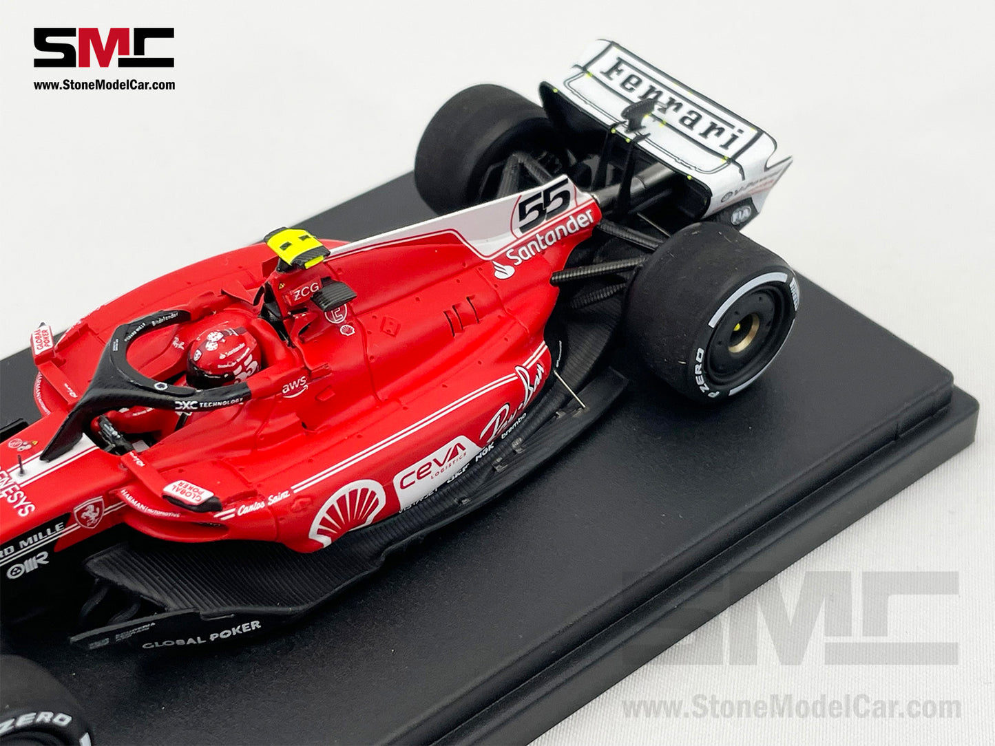 Ferrari F1 SF-23 #55 Carlos Sainz Las Vegas GP 2023 LookSmart 1:43 LSF1050