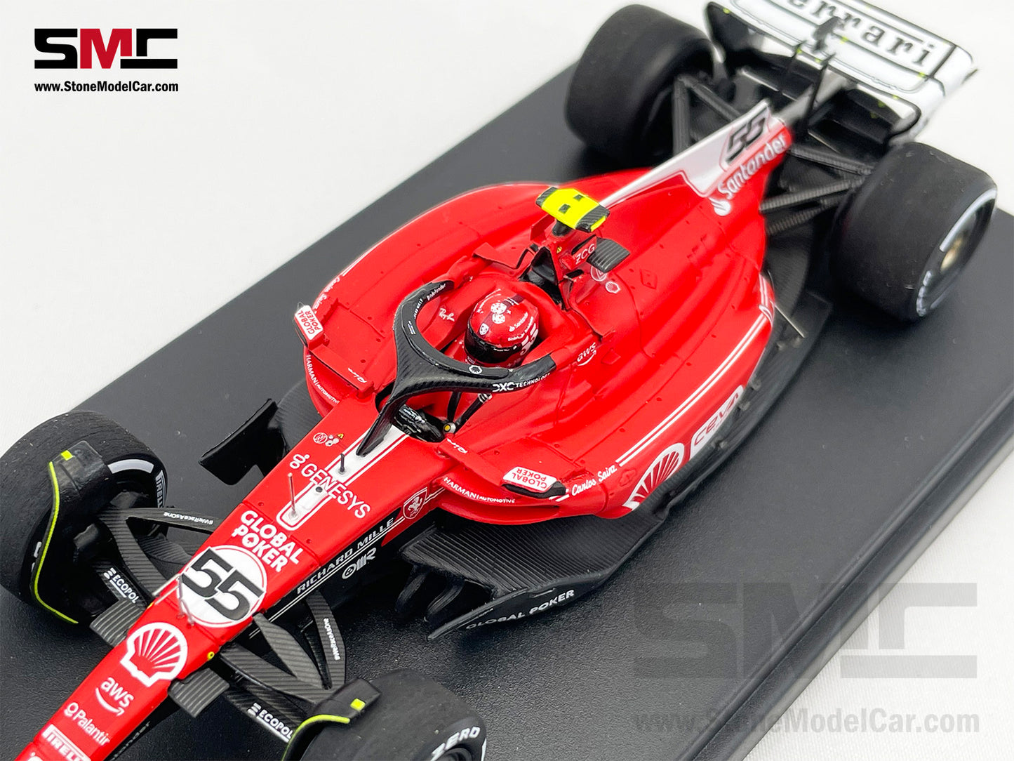 Ferrari F1 SF-23 #55 Carlos Sainz Las Vegas GP 2023 LookSmart 1:43 LSF1050