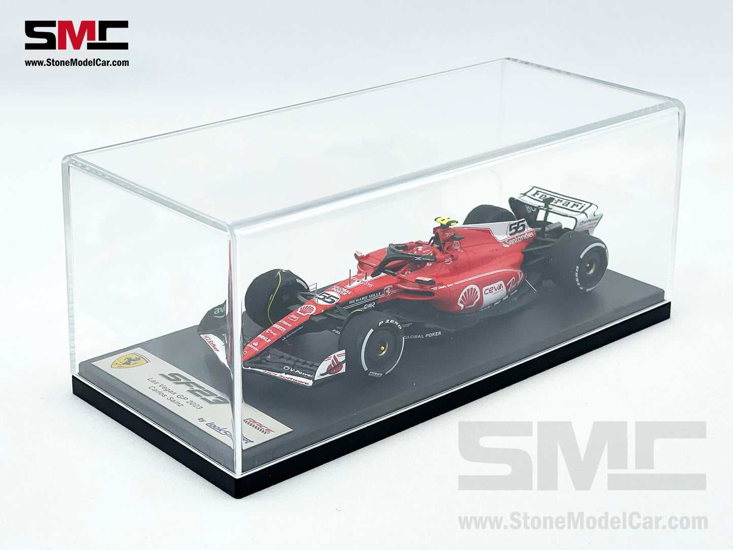Ferrari F1 SF-23 #55 Carlos Sainz Las Vegas GP 2023 LookSmart 1:43 LSF1050