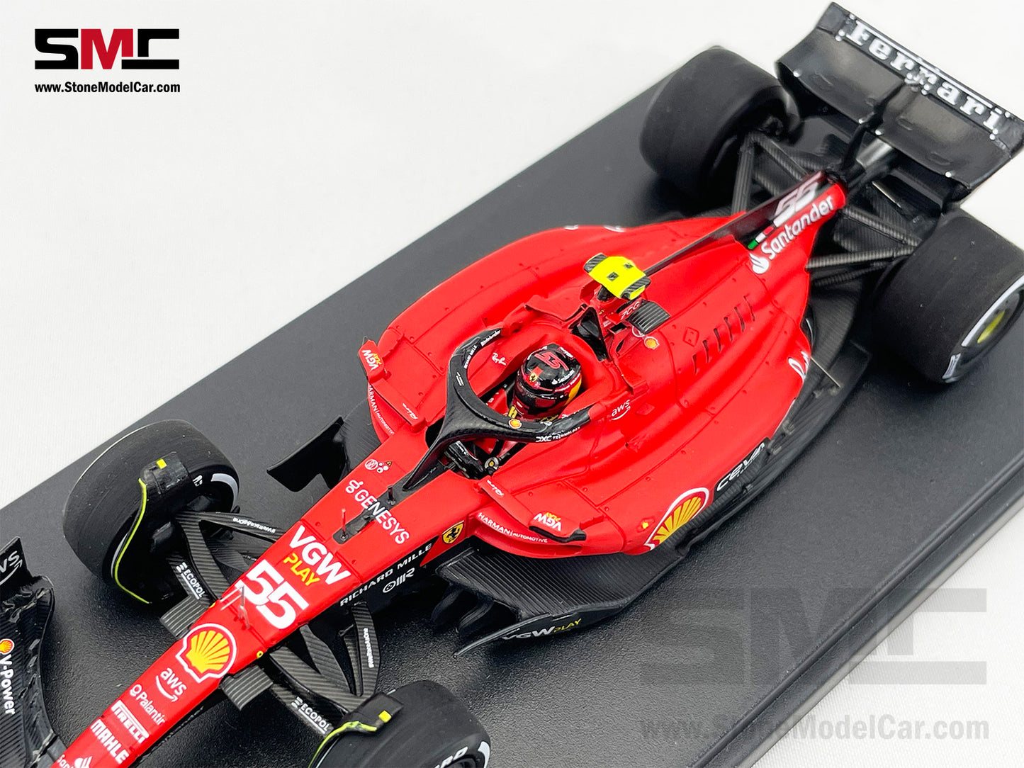 Ferrari F1 SF-23 #55 Carlos Sainz Singapore GP Winner 2023 LookSmart 1:43 LSF1054