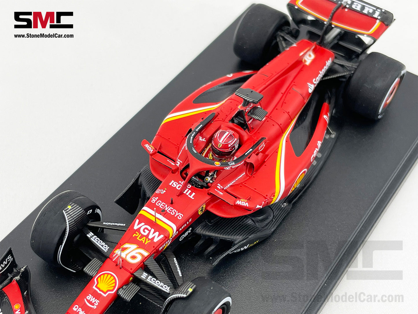 Ferrari F1 SF-24 #16 Charles Leclerc Saudi Arabia GP Podium 2024 Looksmart 1:43 LSF1057