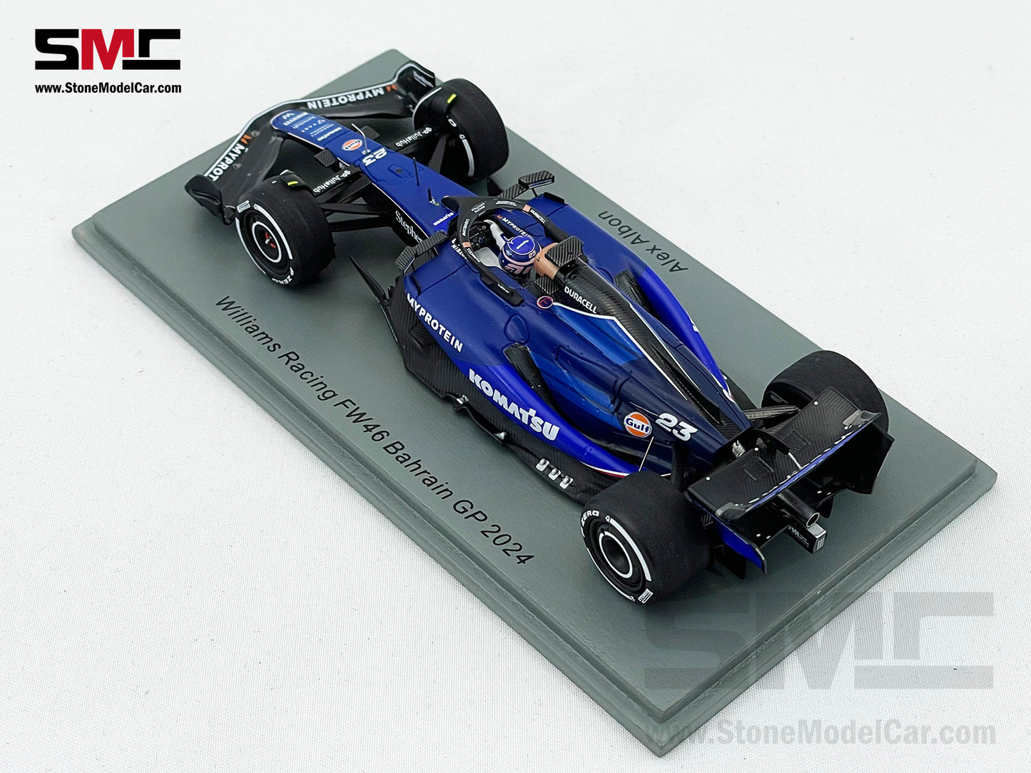 Williams F1 FW46 #23 Alexander Albon Bahrain GP 2024 1:43 Spark S9526