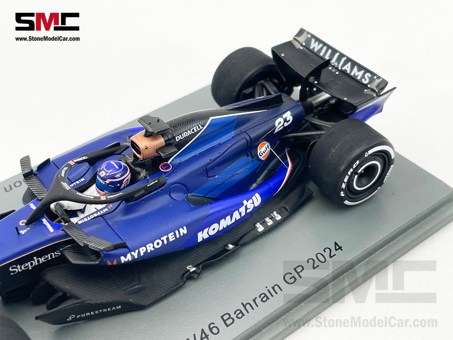 Williams F1 FW46 #23 Alexander Albon Bahrain GP 2024 1:43 Spark S9526