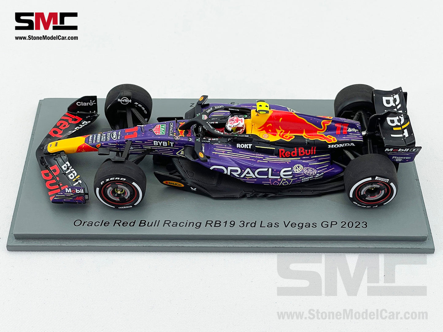 Red Bull F1 RB19 #11 Sergio Perez US Las Vegas GP Podium 2023 Special Livery Spark 1:43 S8935