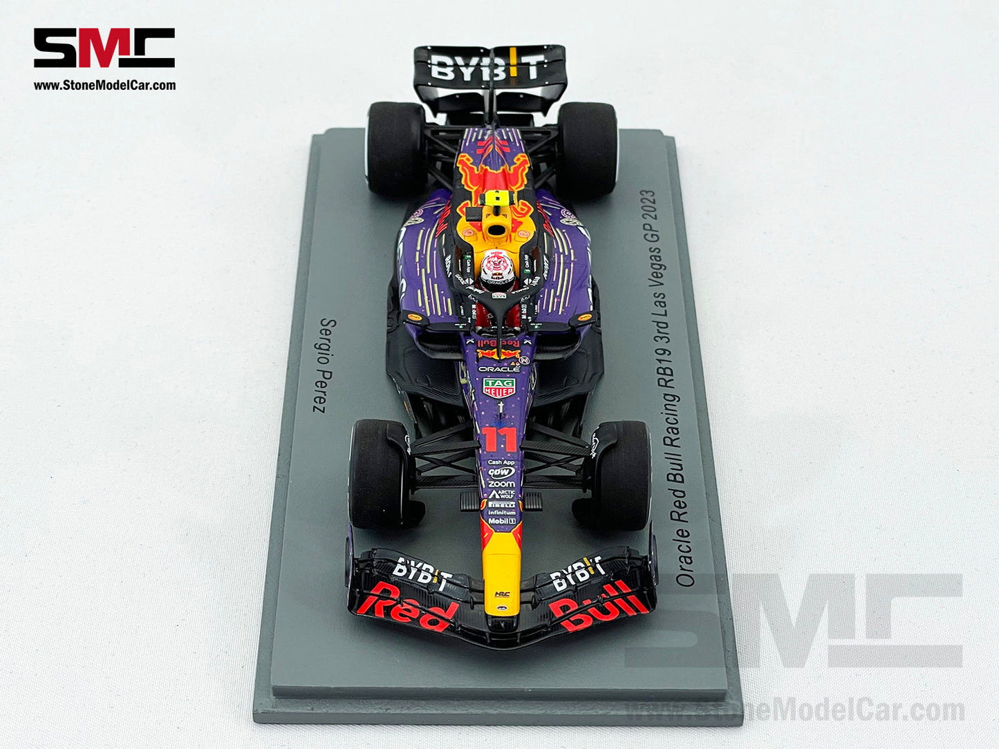 Red Bull F1 RB19 #11 Sergio Perez US Las Vegas GP Podium 2023 Special Livery Spark 1:43 S8935
