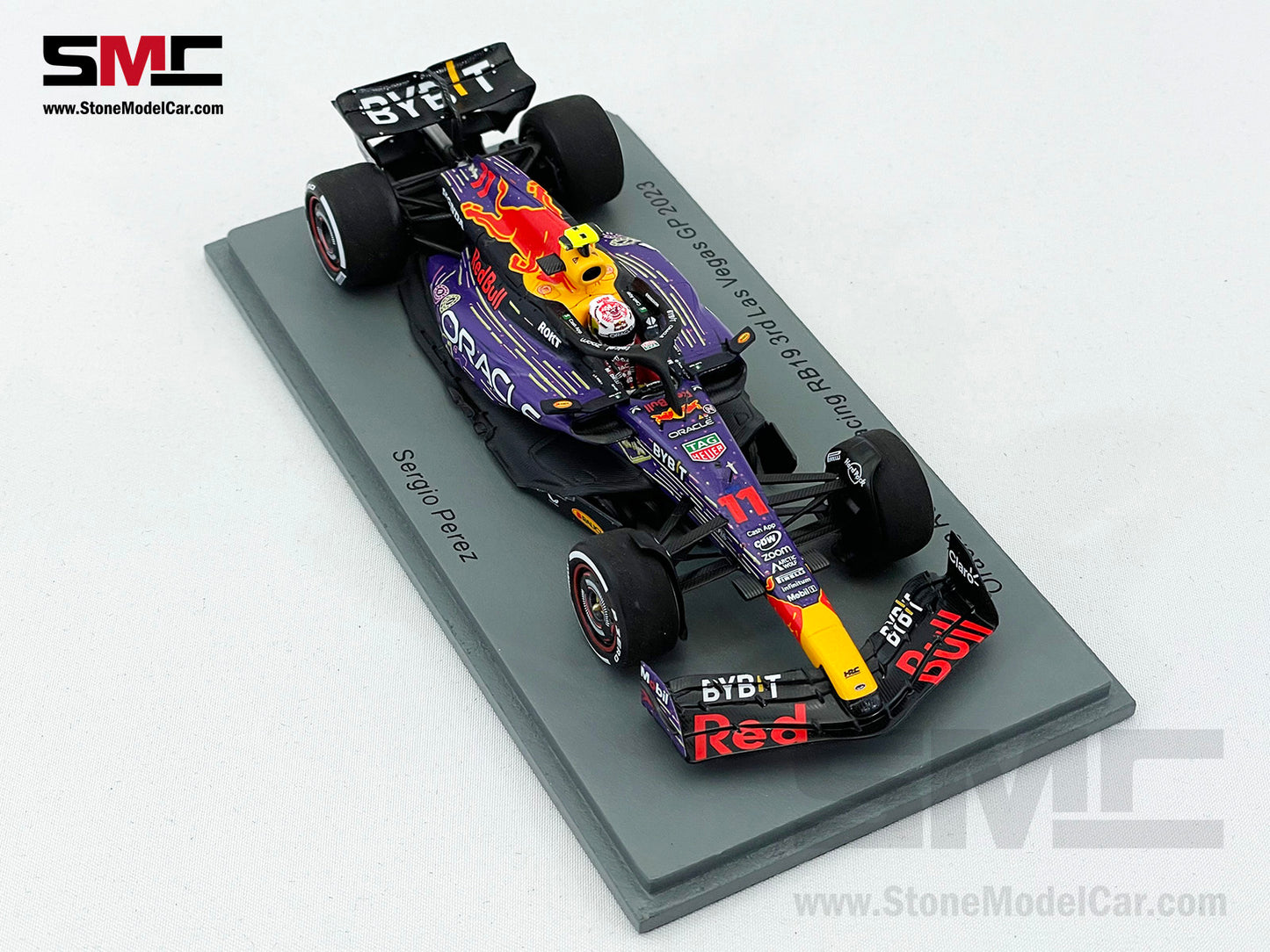 Red Bull F1 RB19 #11 Sergio Perez US Las Vegas GP Podium 2023 Special Livery Spark 1:43 S8935