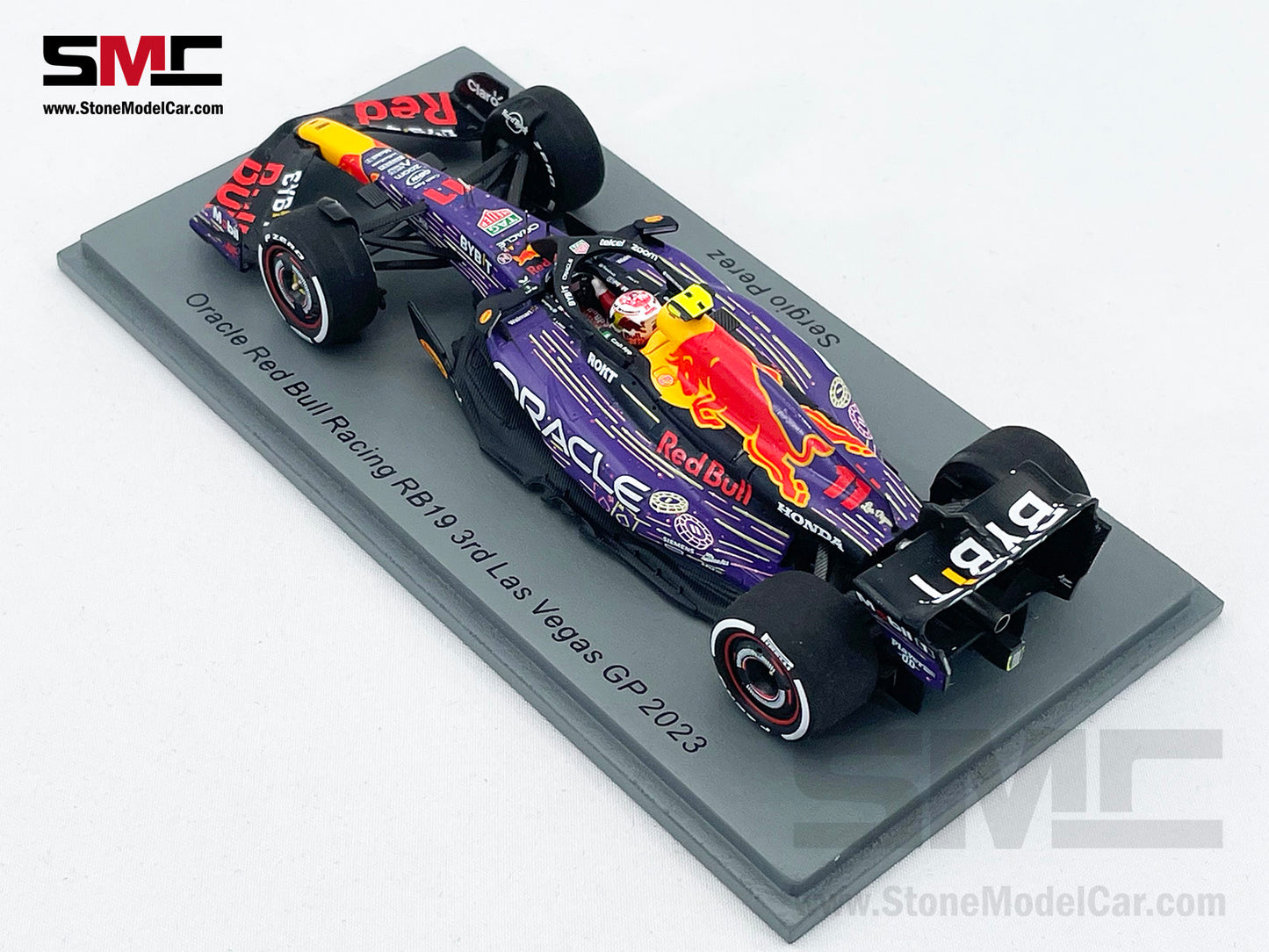 Red Bull F1 RB19 #11 Sergio Perez US Las Vegas GP Podium 2023 Special Livery Spark 1:43 S8935
