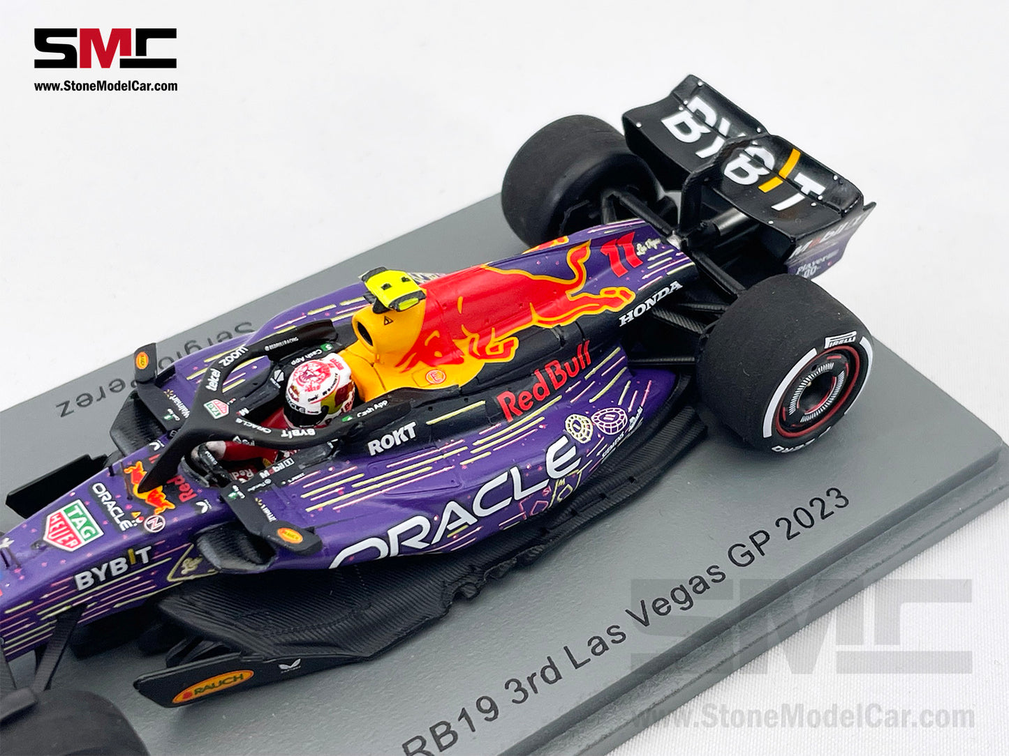 Red Bull F1 RB19 #11 Sergio Perez US Las Vegas GP Podium 2023 Special Livery Spark 1:43 S8935