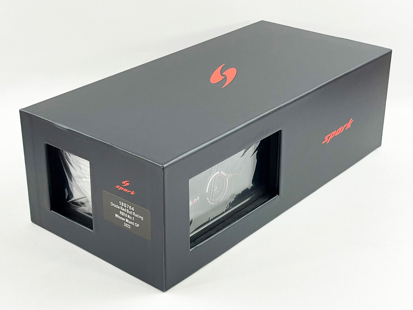2022 World Champion Red Bull F1 RB18 Max Verstappen US Miami 1:18 Spark 18S764