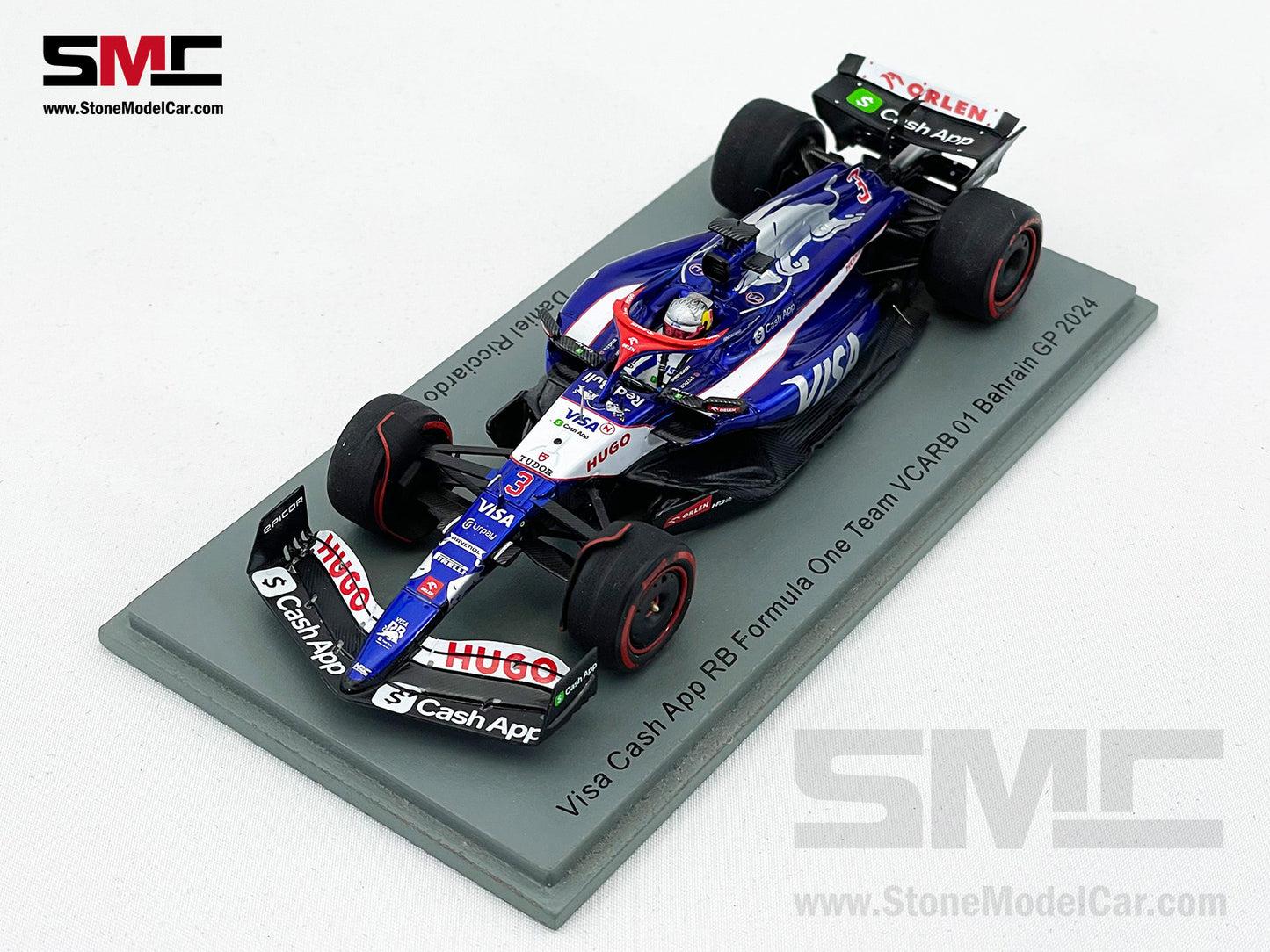 Visa Cash App RB F1 VCARB01 #3 Daniel Ricciardo Bahrain GP 2024 Spark 1:43 S9521
