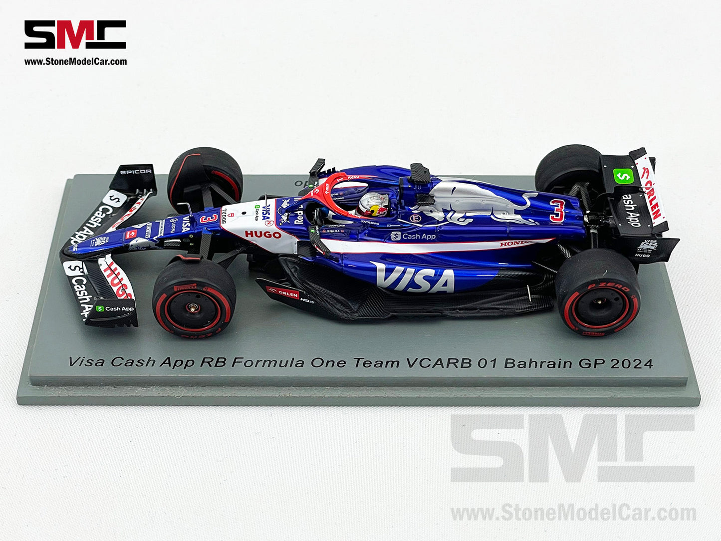 Visa Cash App RB F1 VCARB01 #3 Daniel Ricciardo Bahrain GP 2024 Spark 1:43 S9521