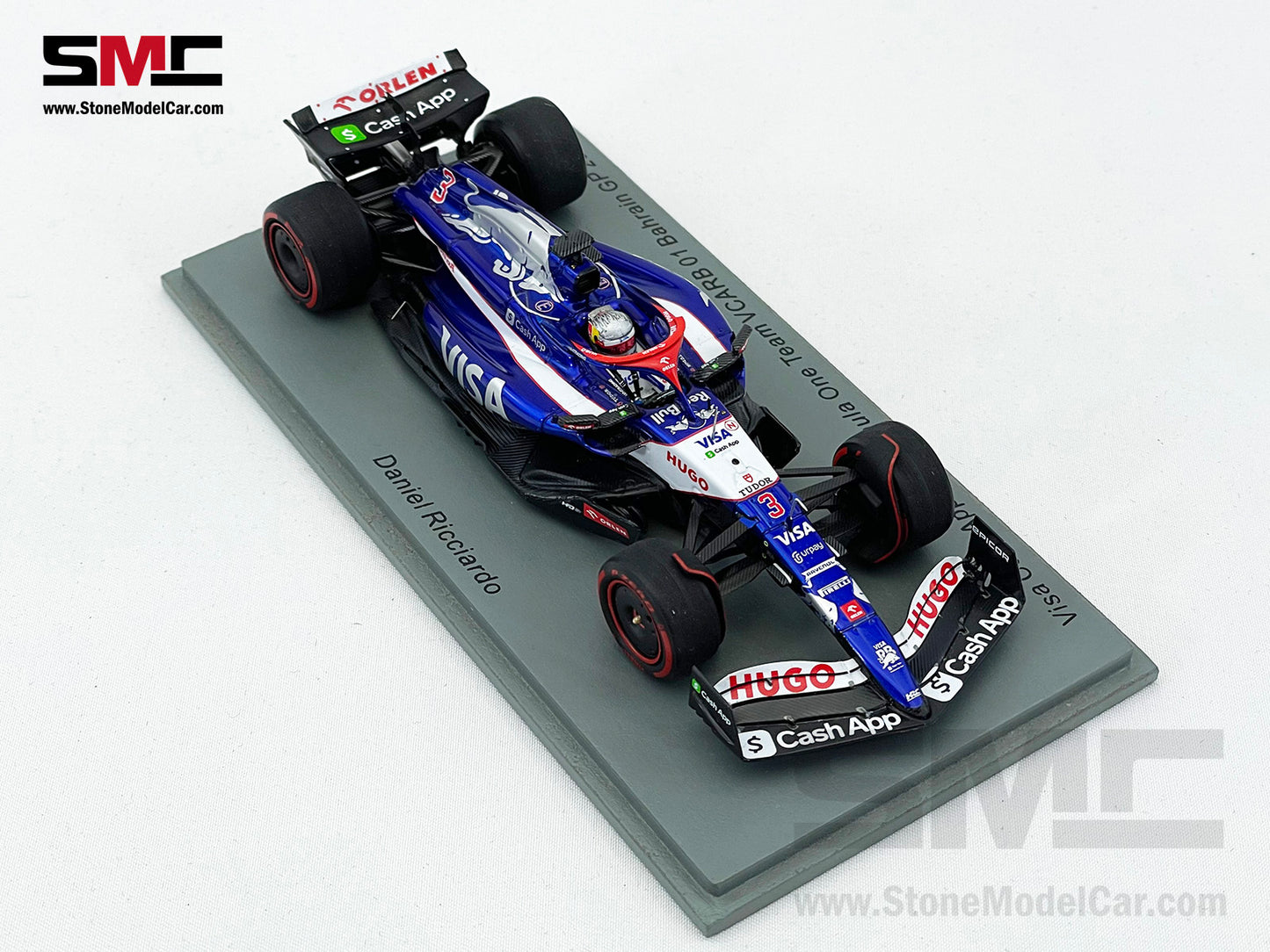 Visa Cash App RB F1 VCARB01 #3 Daniel Ricciardo Bahrain GP 2024 Spark 1:43 S9521