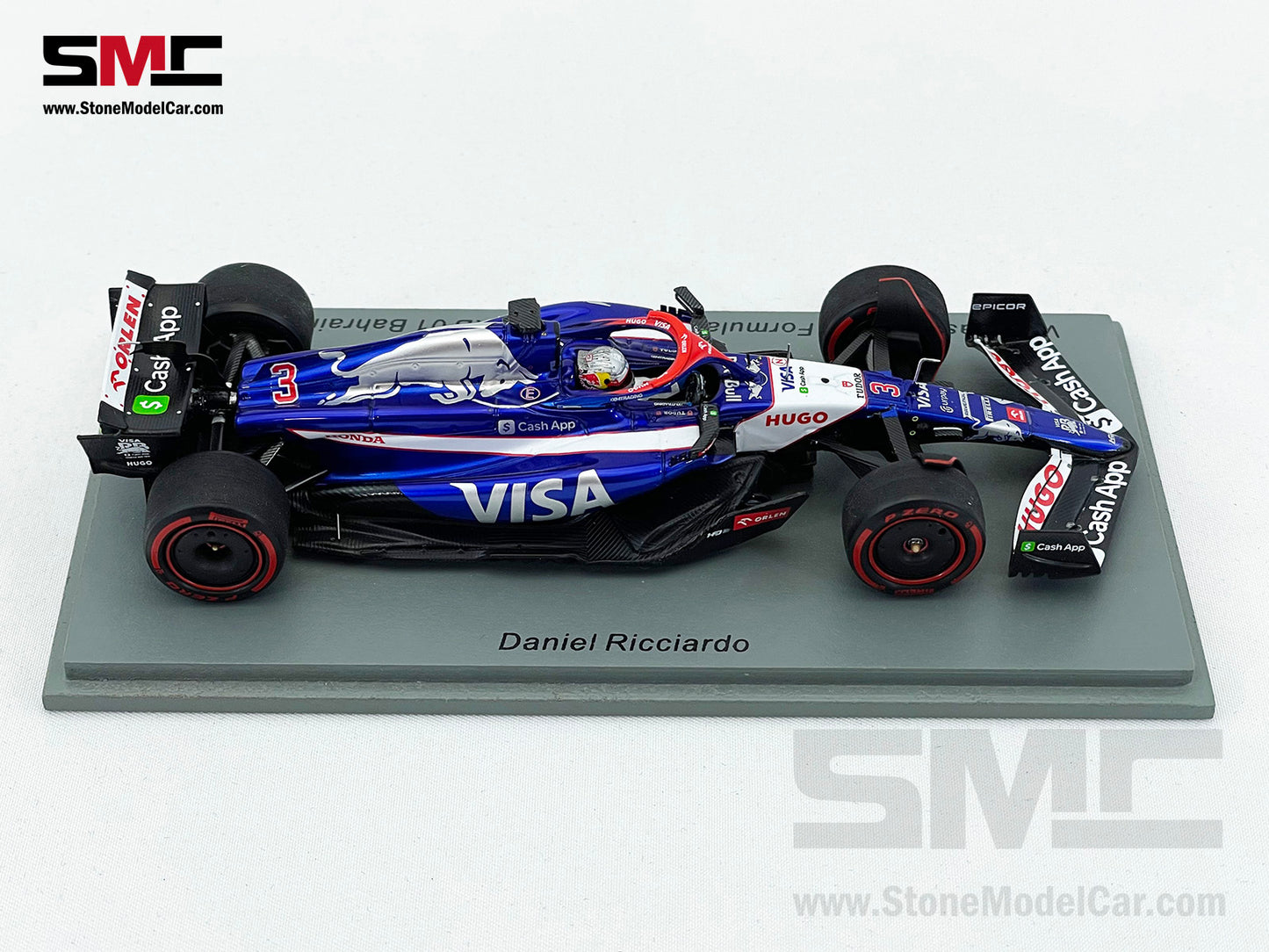 Visa Cash App RB F1 VCARB01 #3 Daniel Ricciardo Bahrain GP 2024 Spark 1:43 S9521