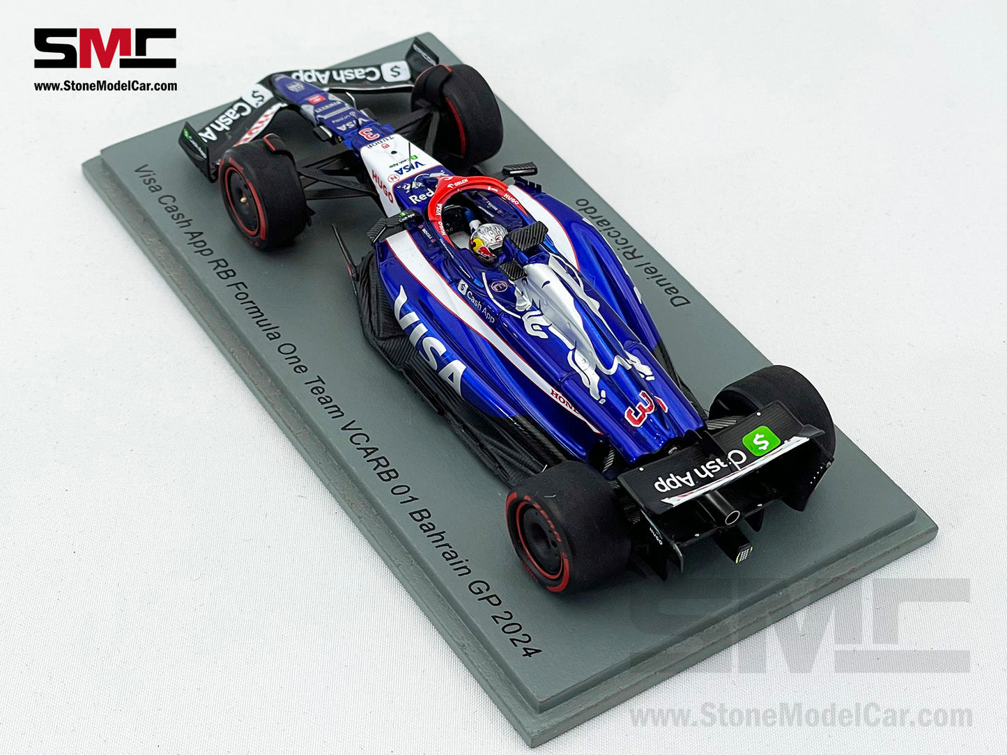 Visa Cash App RB F1 VCARB01 #3 Daniel Ricciardo Bahrain GP 2024 Spark 1:43 S9521