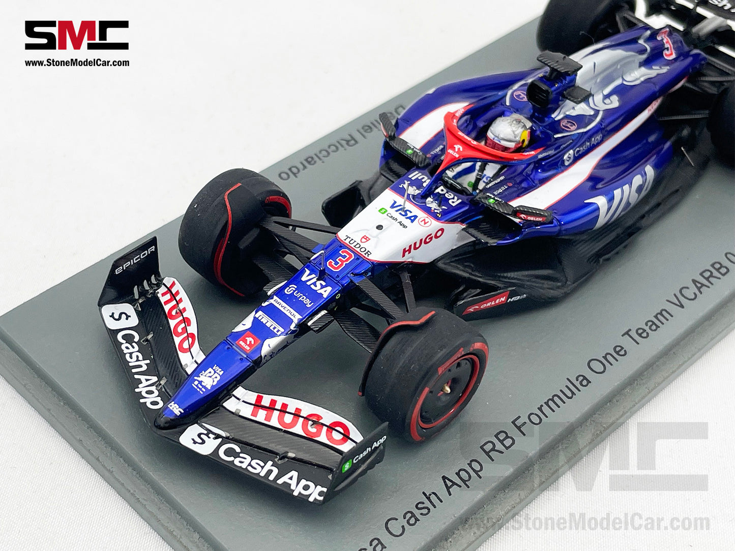 Visa Cash App RB F1 VCARB01 #3 Daniel Ricciardo Bahrain GP 2024 Spark 1:43 S9521