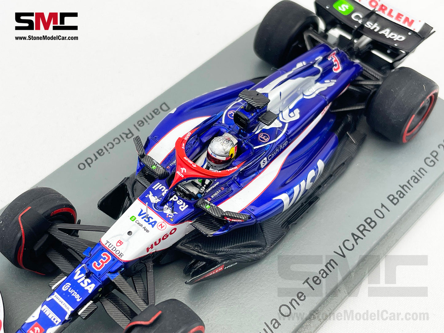 Visa Cash App RB F1 VCARB01 #3 Daniel Ricciardo Bahrain GP 2024 Spark 1:43 S9521