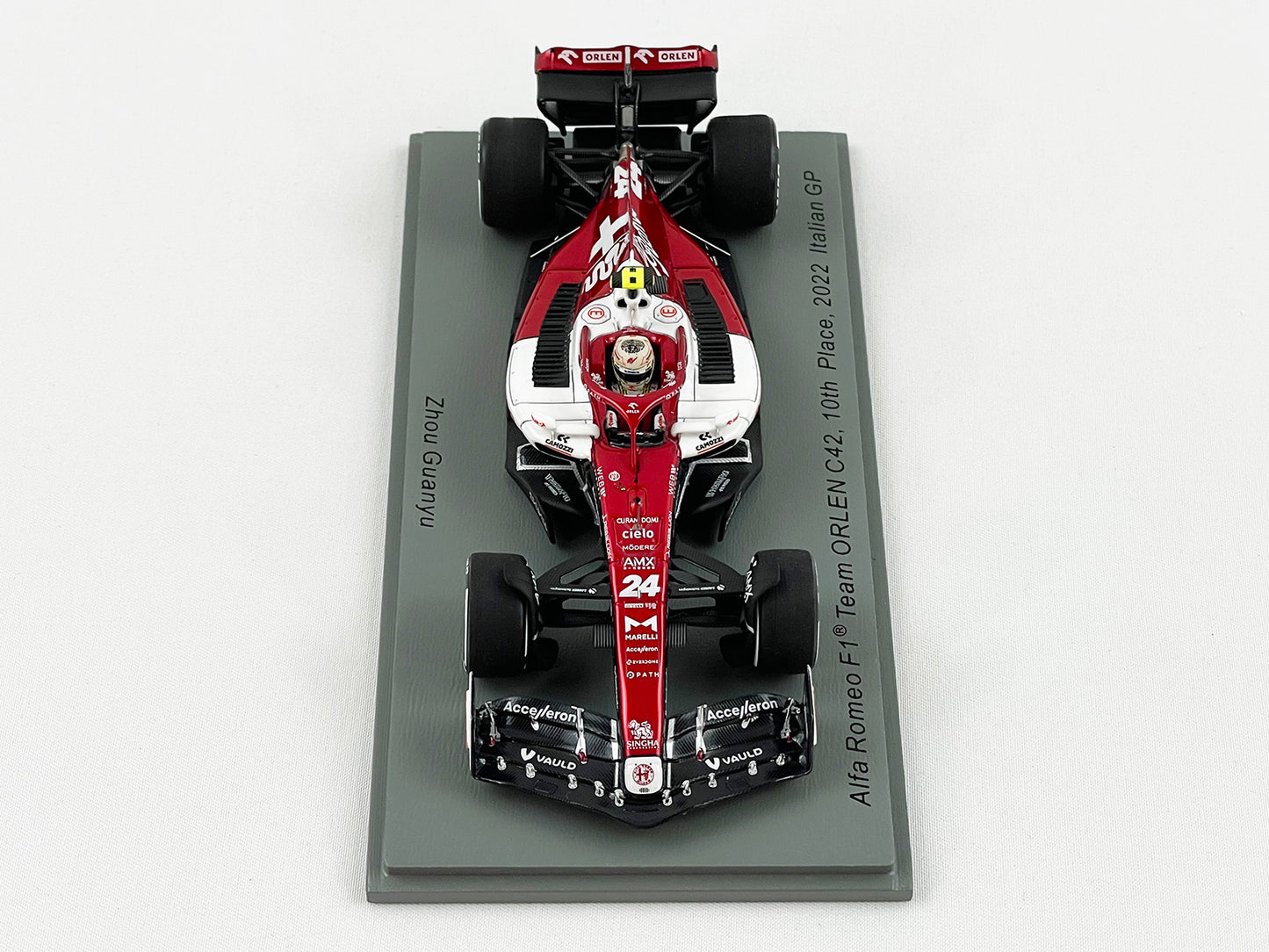 Alfa Romeo Sauber F1 C42 Zhou Guanyu Italy Special Livery 2022 10th 1:43 Spark