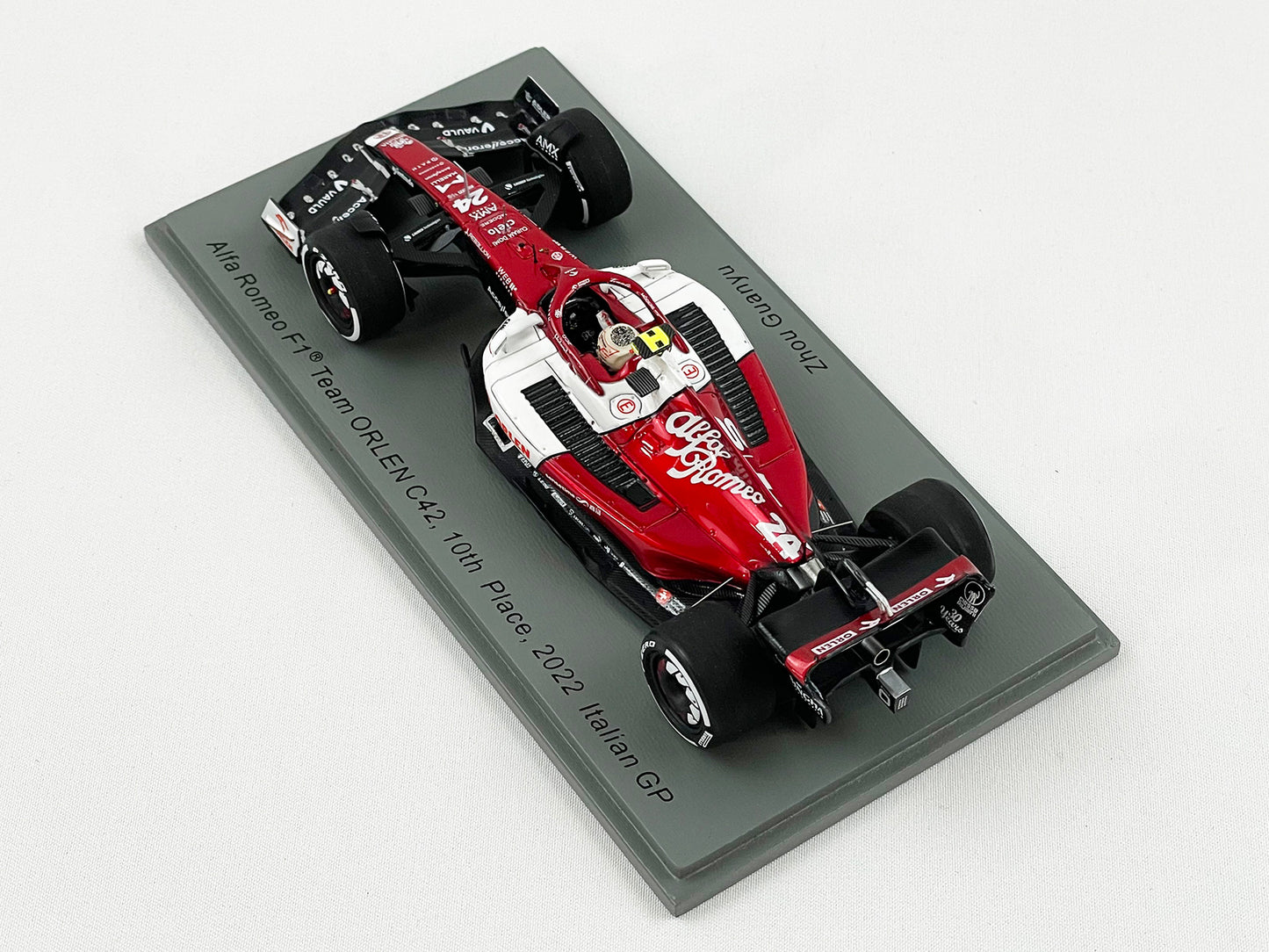 Alfa Romeo Sauber F1 C42 Zhou Guanyu Italy Special Livery 2022 10th 1:43 Spark