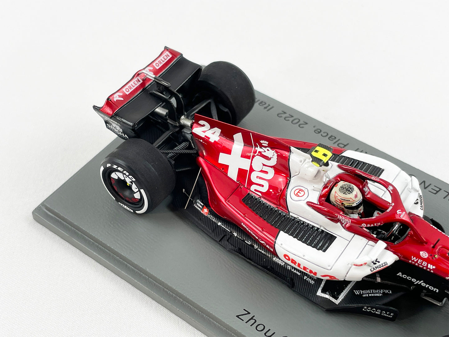 Alfa Romeo Sauber F1 C42 Zhou Guanyu Italy Special Livery 2022 10th 1:43 Spark